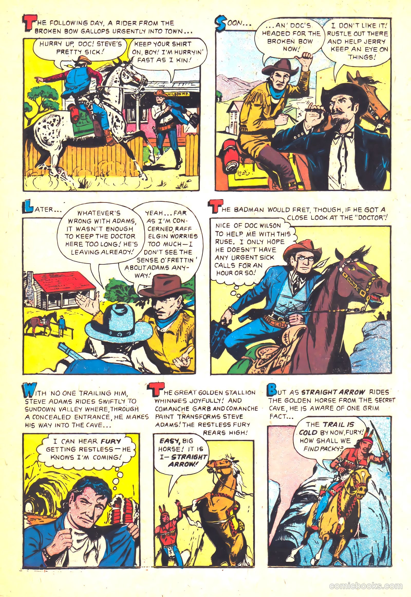 Straight Arrow #55 (1956) — page 13 of 36