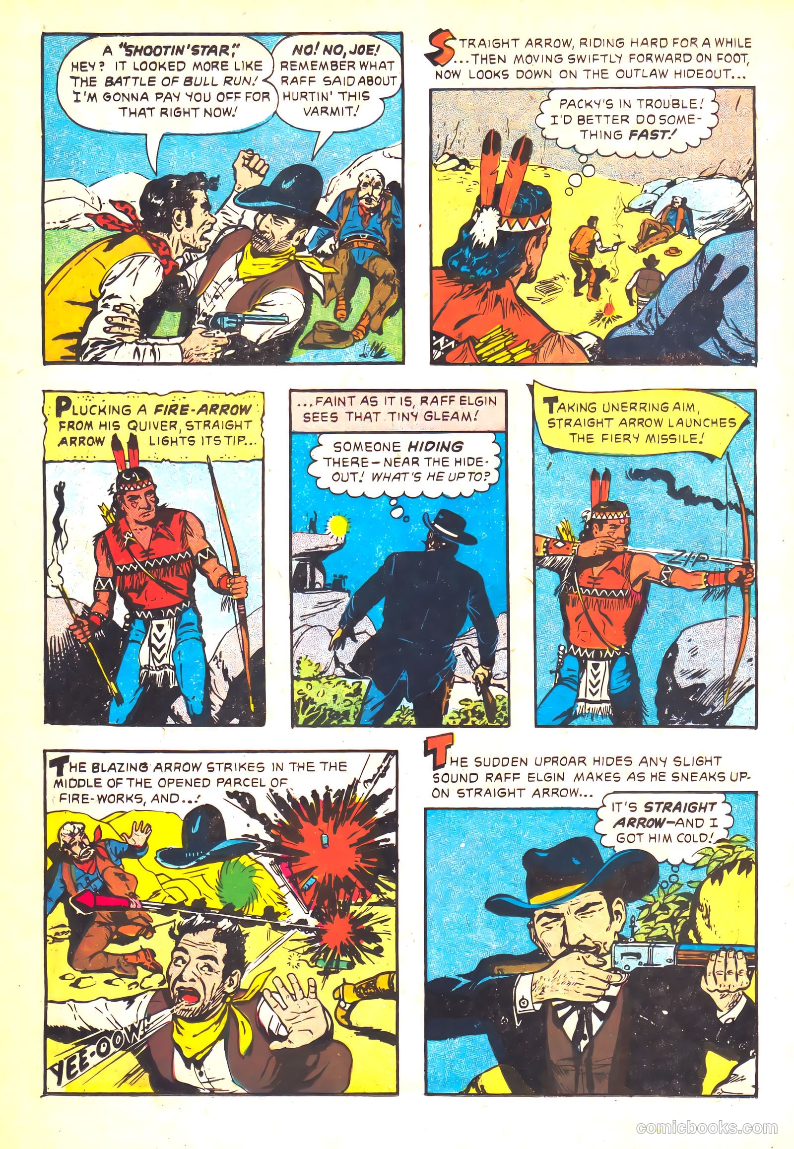 Straight Arrow #55 (1956) — page 15 of 36