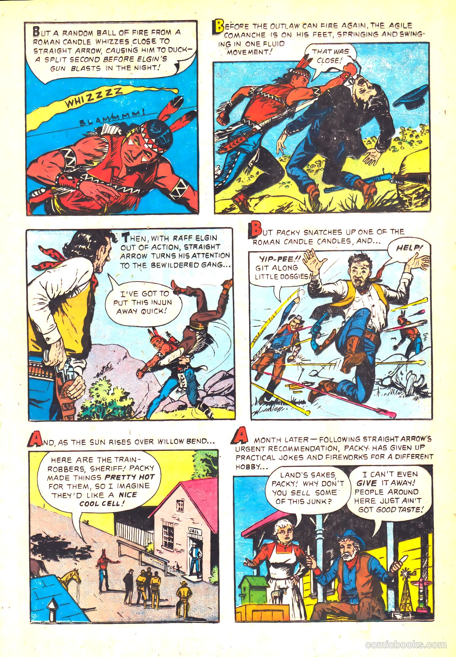Straight Arrow #55 (1956) — page 16 of 36