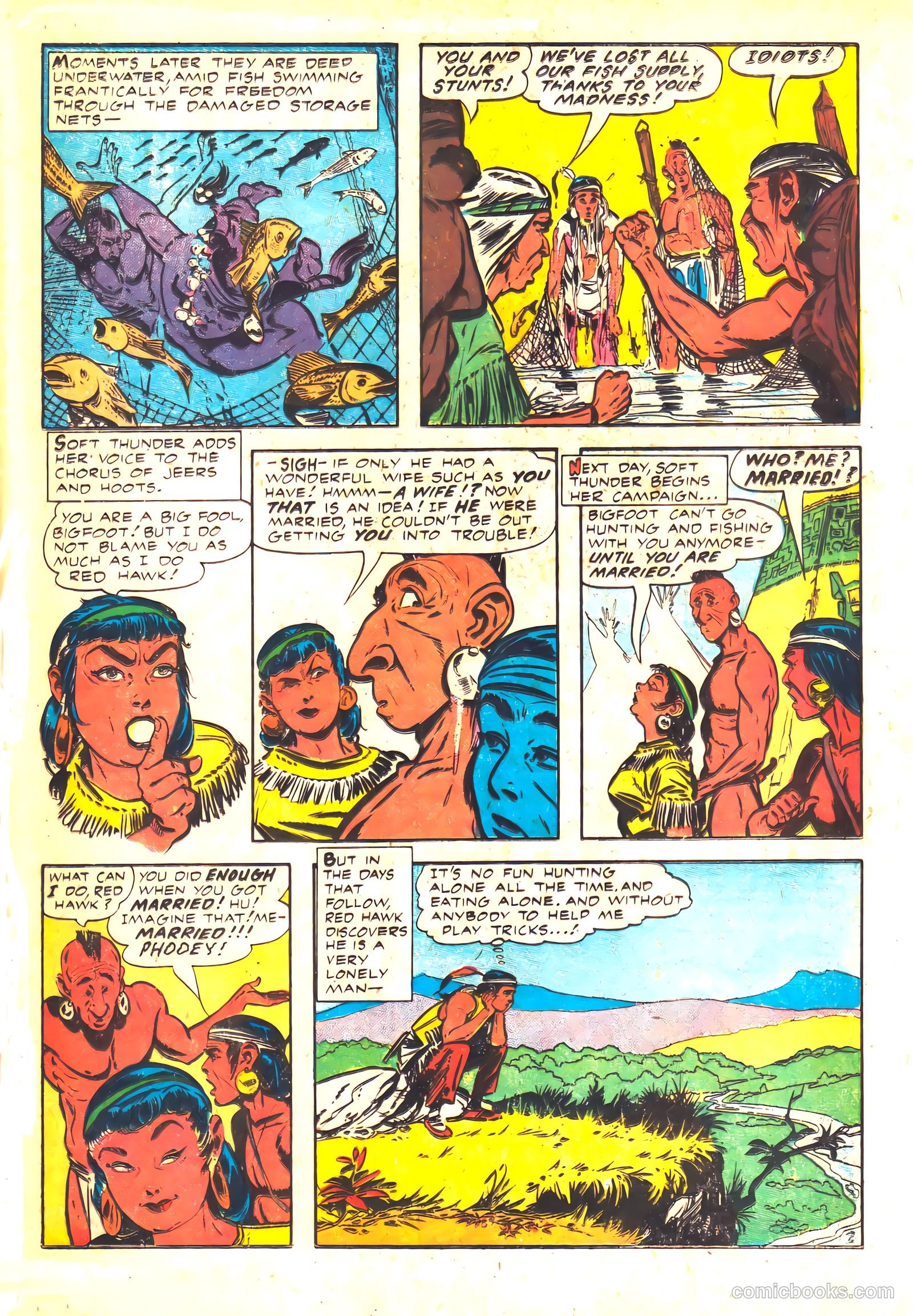 Straight Arrow #55 (1956) — page 21 of 36