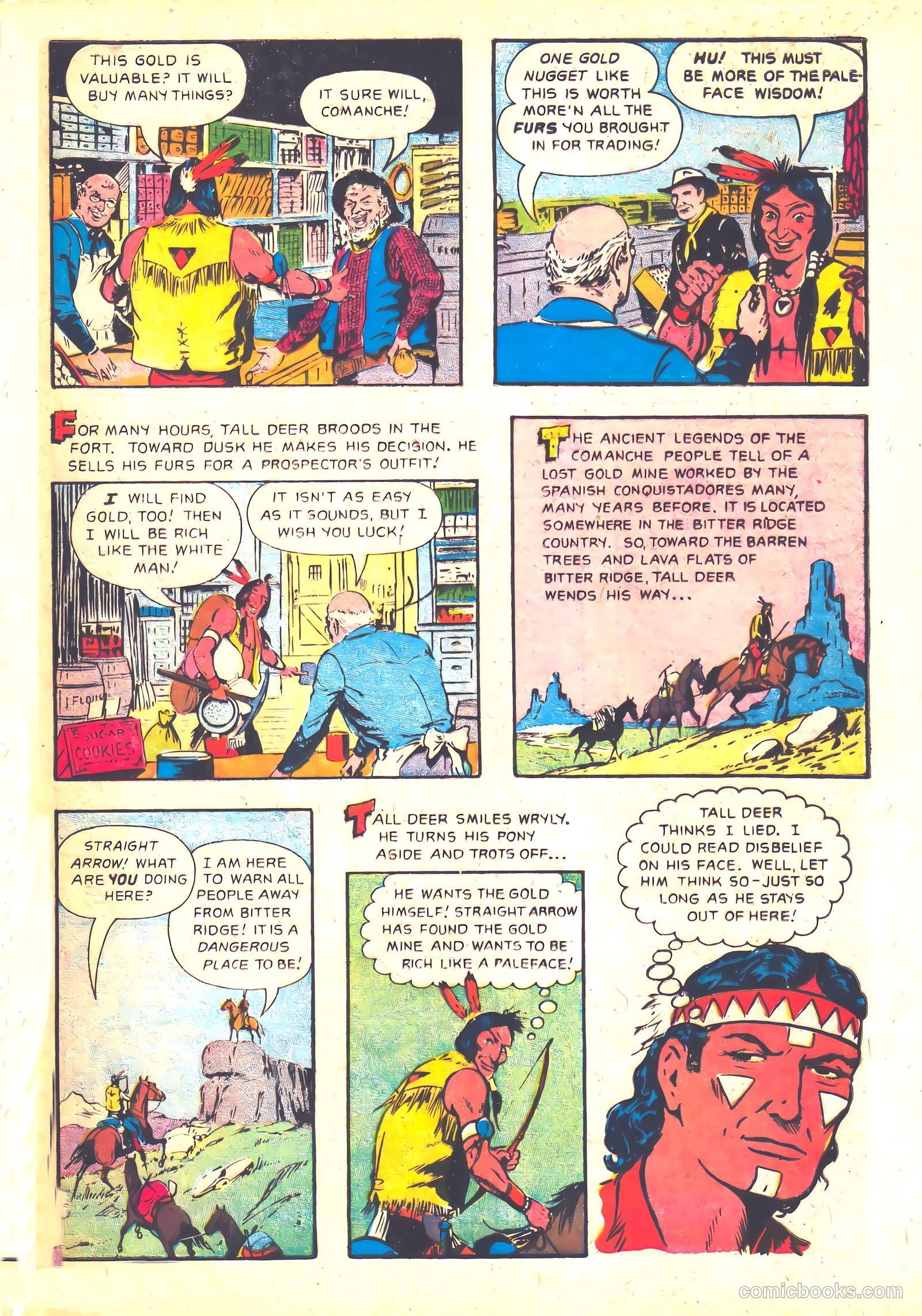 Straight Arrow #55 (1956) — page 29 of 36