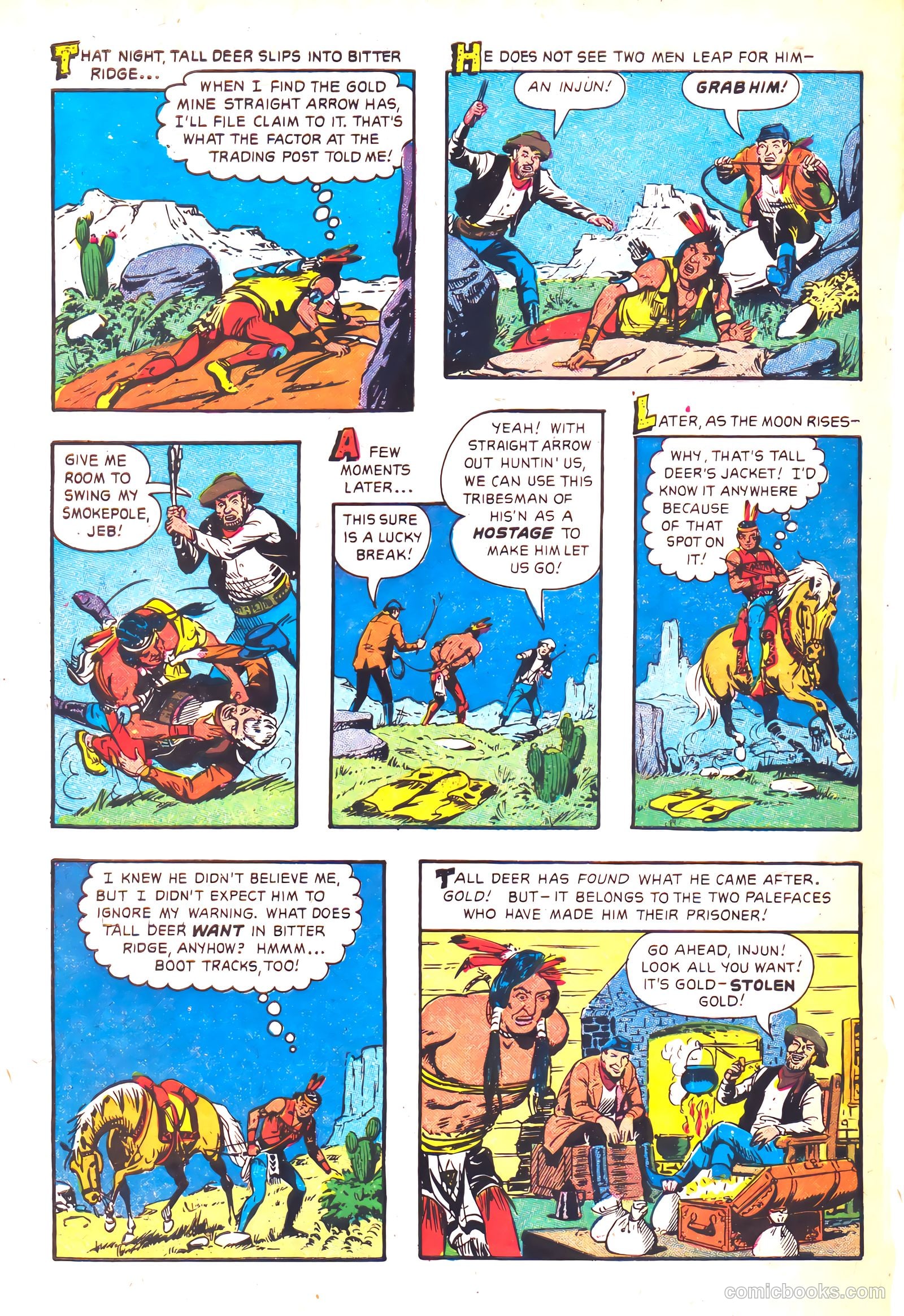 Straight Arrow #55 (1956) — page 30 of 36