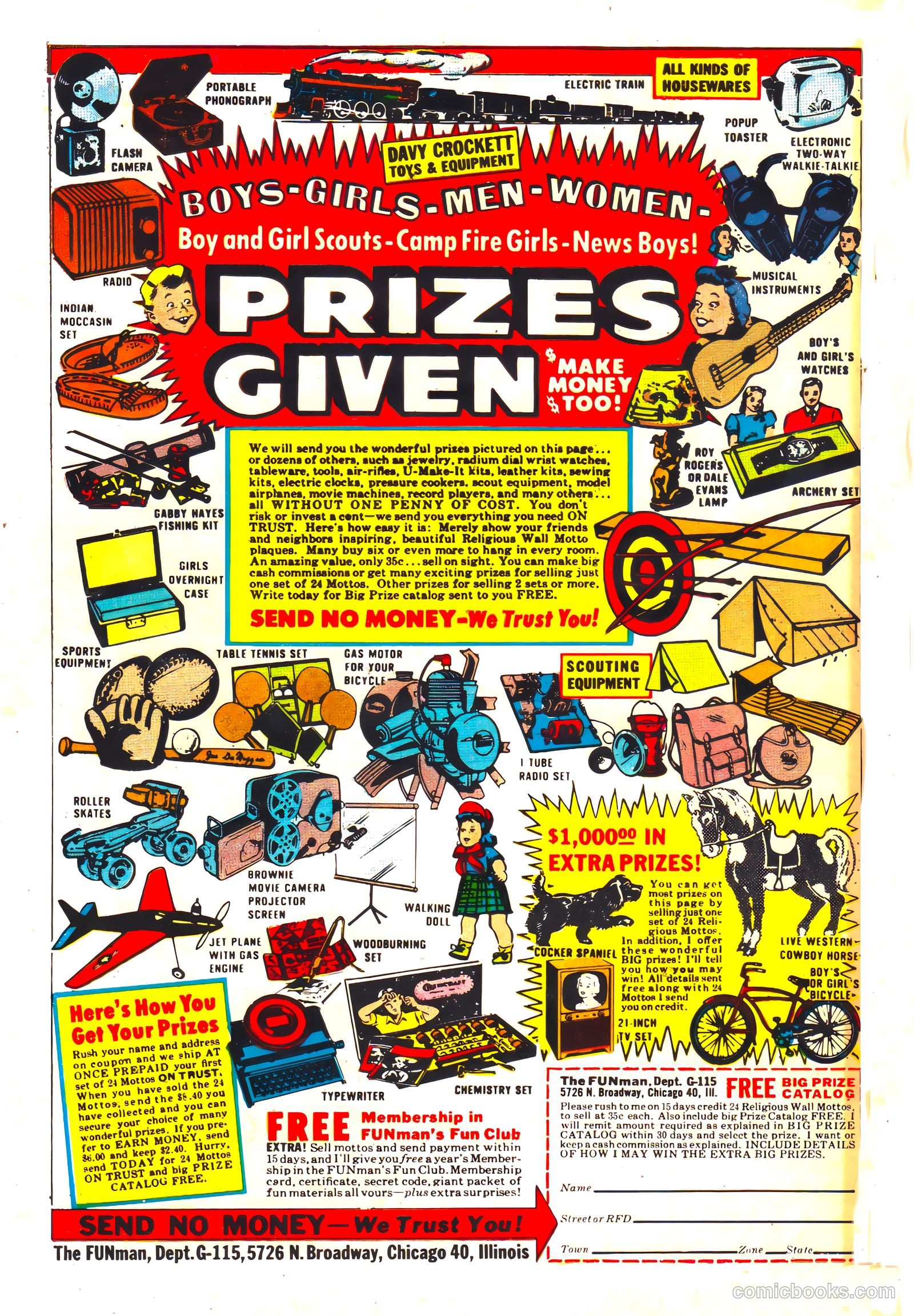 Straight Arrow #55 (1956) — page 36 of 36