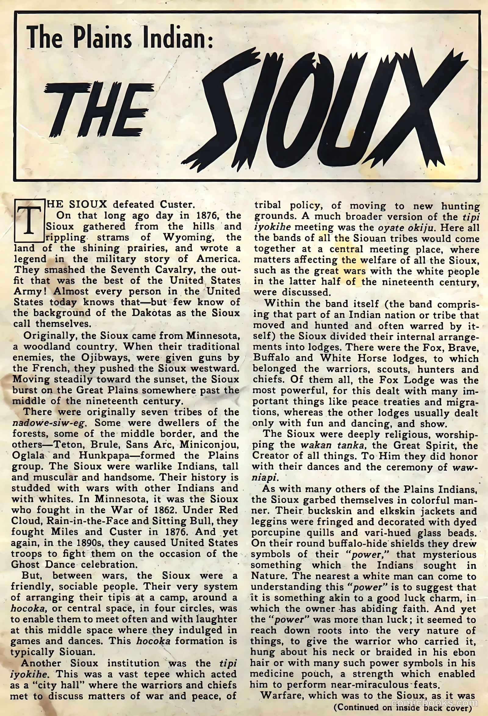 Straight Arrow #6 (1950) — page 2 of 36