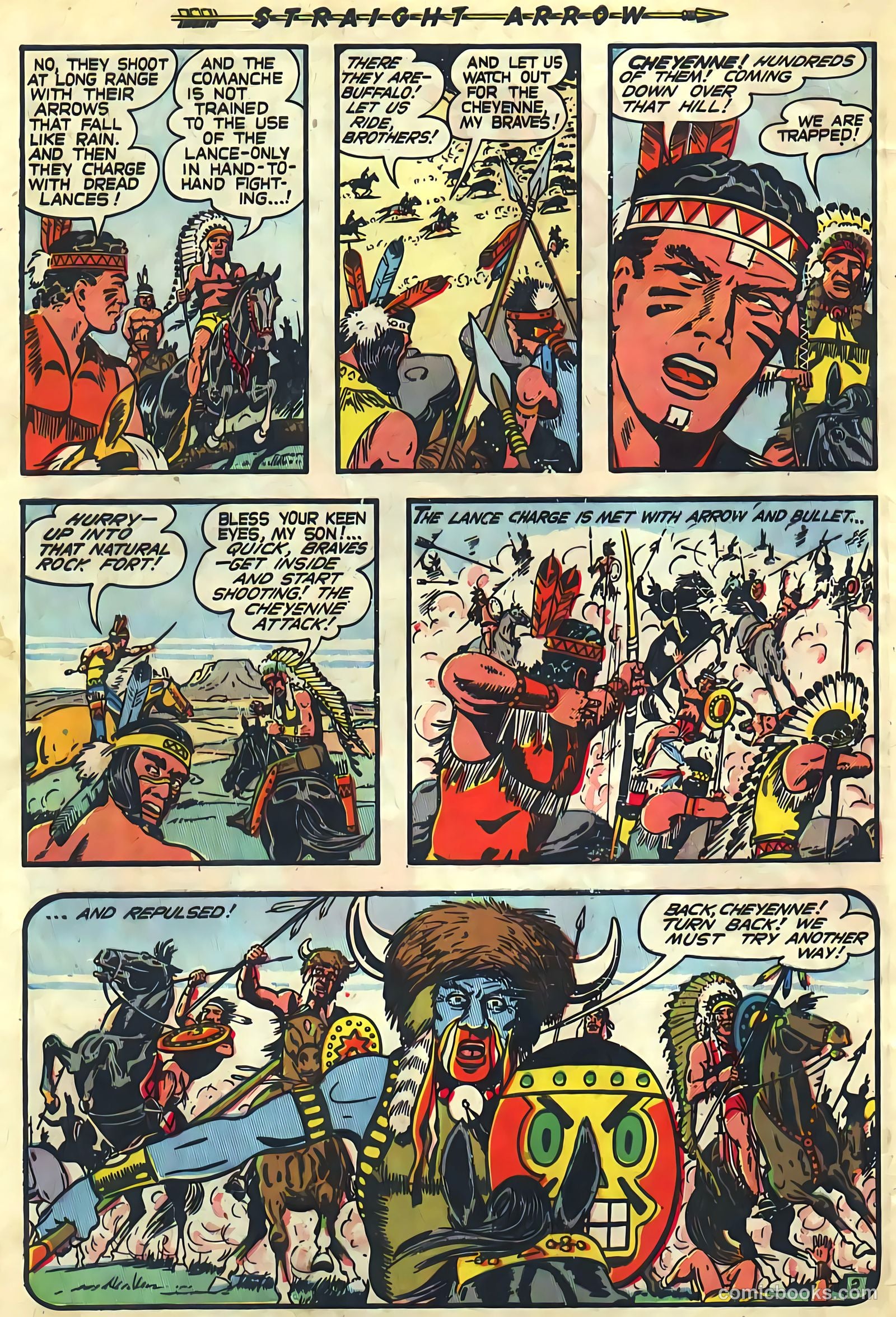Straight Arrow #6 (1950) — page 4 of 36