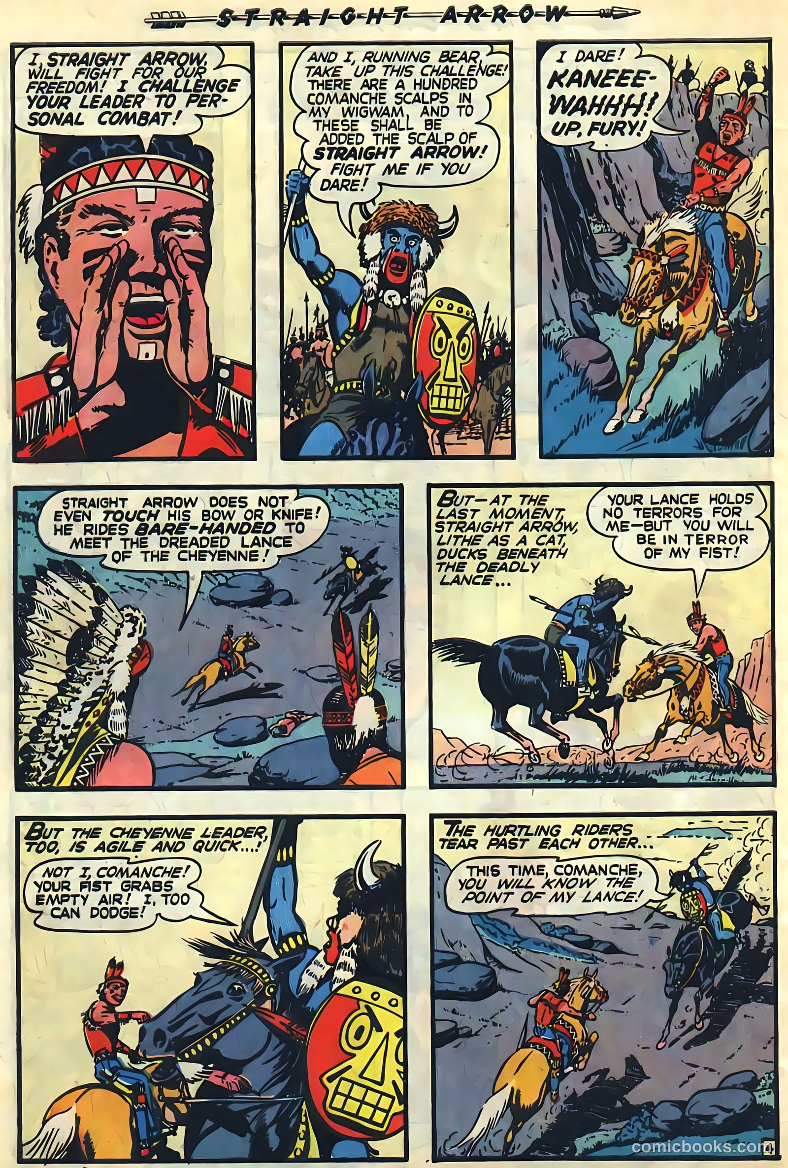 Straight Arrow #6 (1950) — page 6 of 36