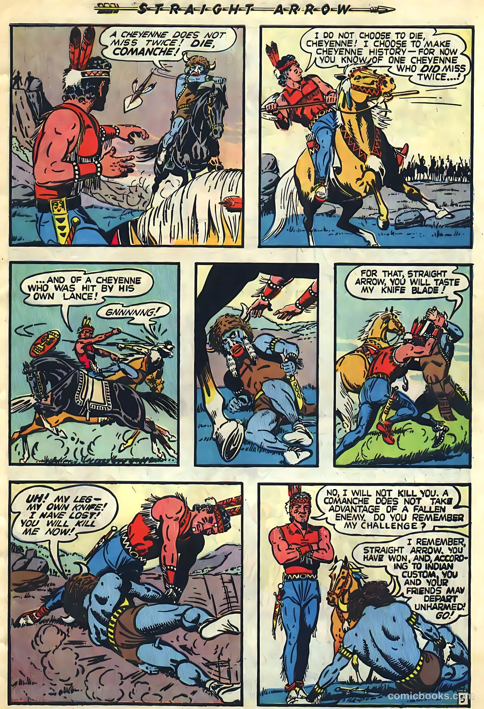 Straight Arrow #6 (1950) — page 7 of 36