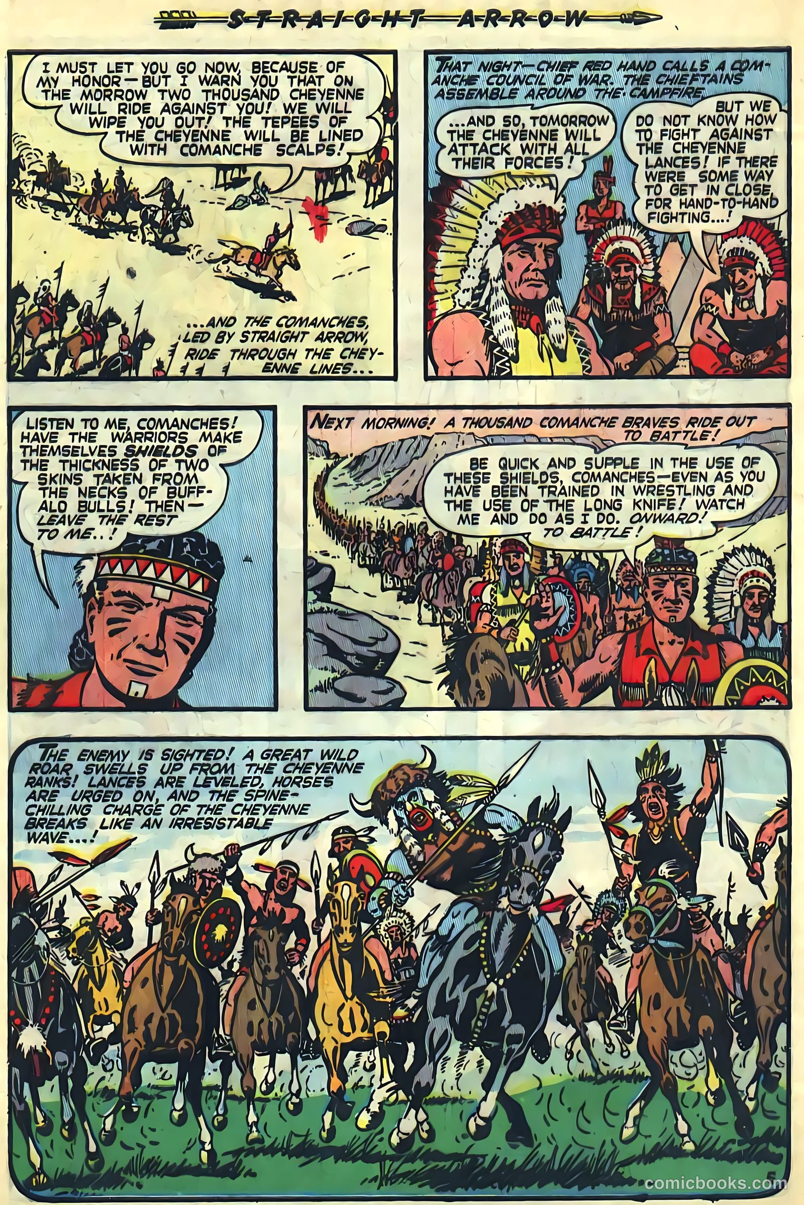 Straight Arrow #6 (1950) — page 8 of 36