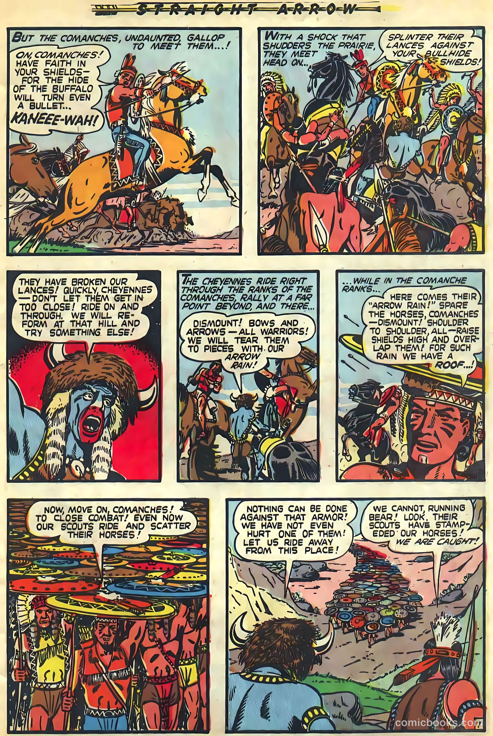 Straight Arrow #6 (1950) — page 9 of 36