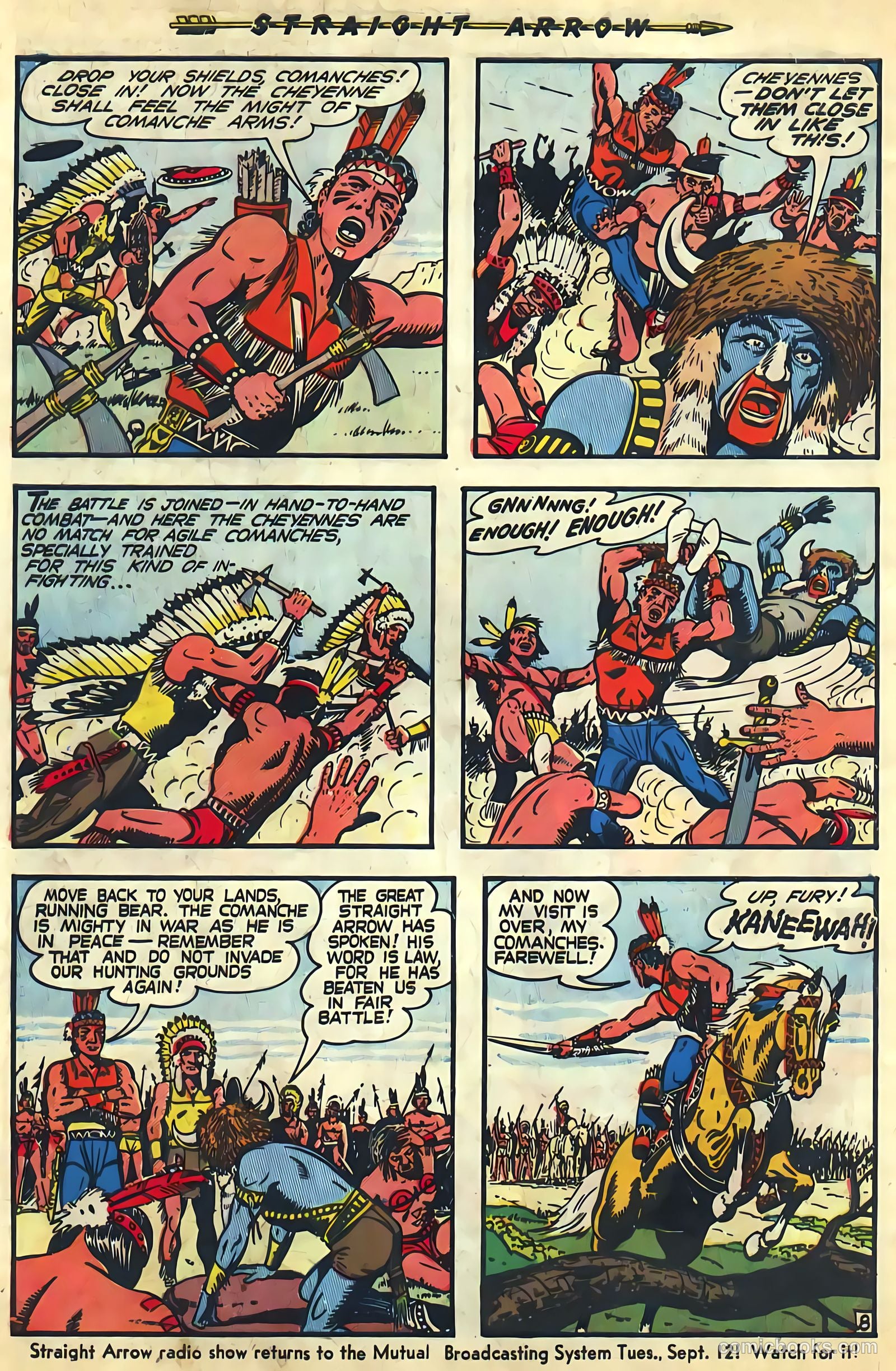 Straight Arrow #6 (1950) — page 10 of 36