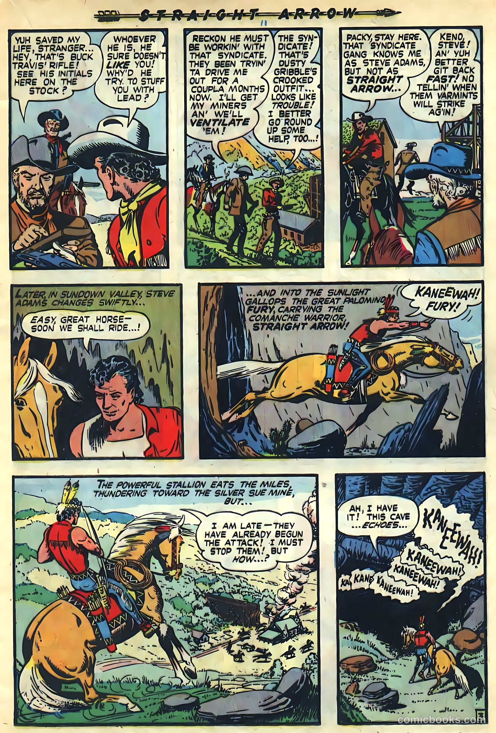 Straight Arrow #6 (1950) — page 13 of 36