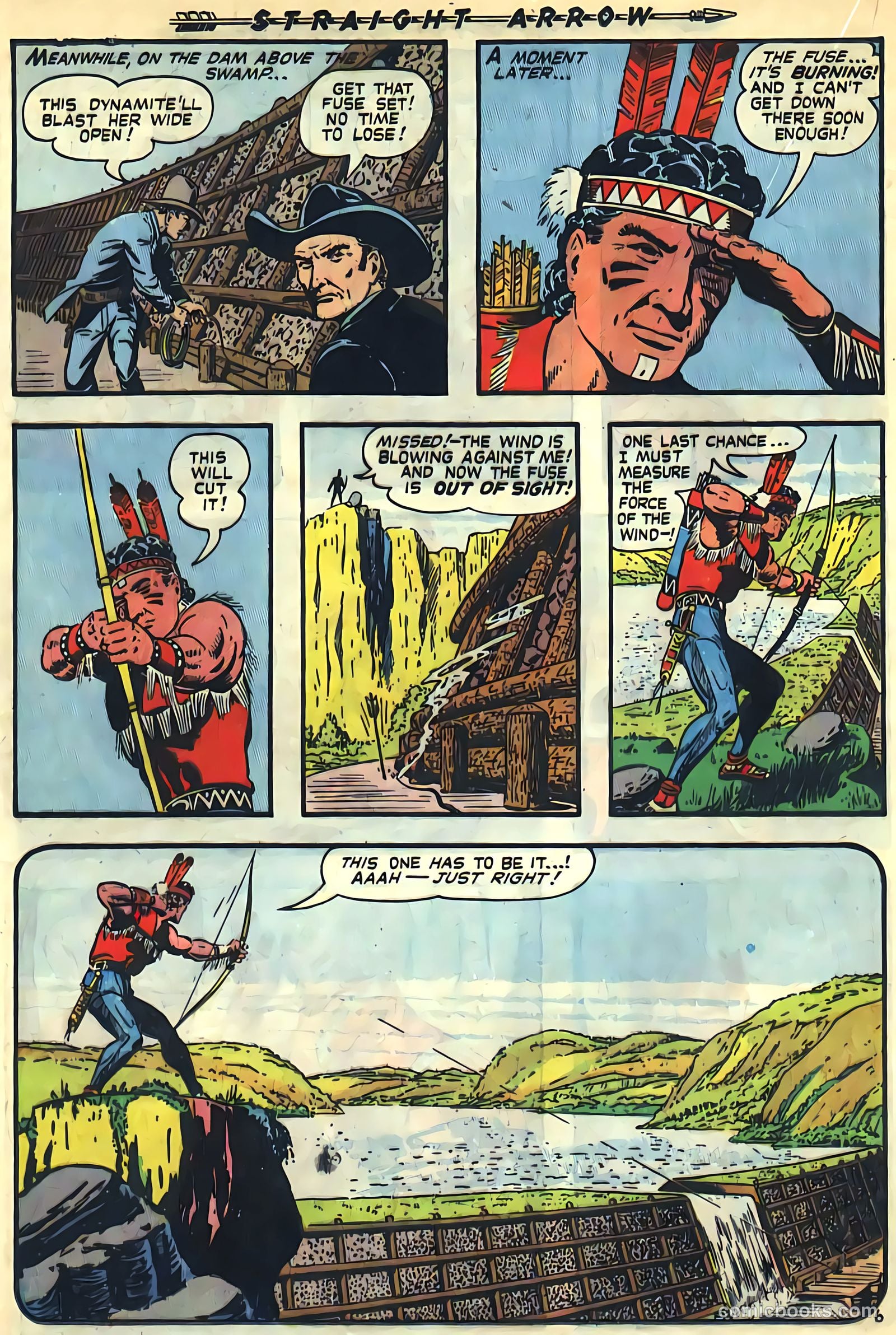 Straight Arrow #6 (1950) — page 16 of 36