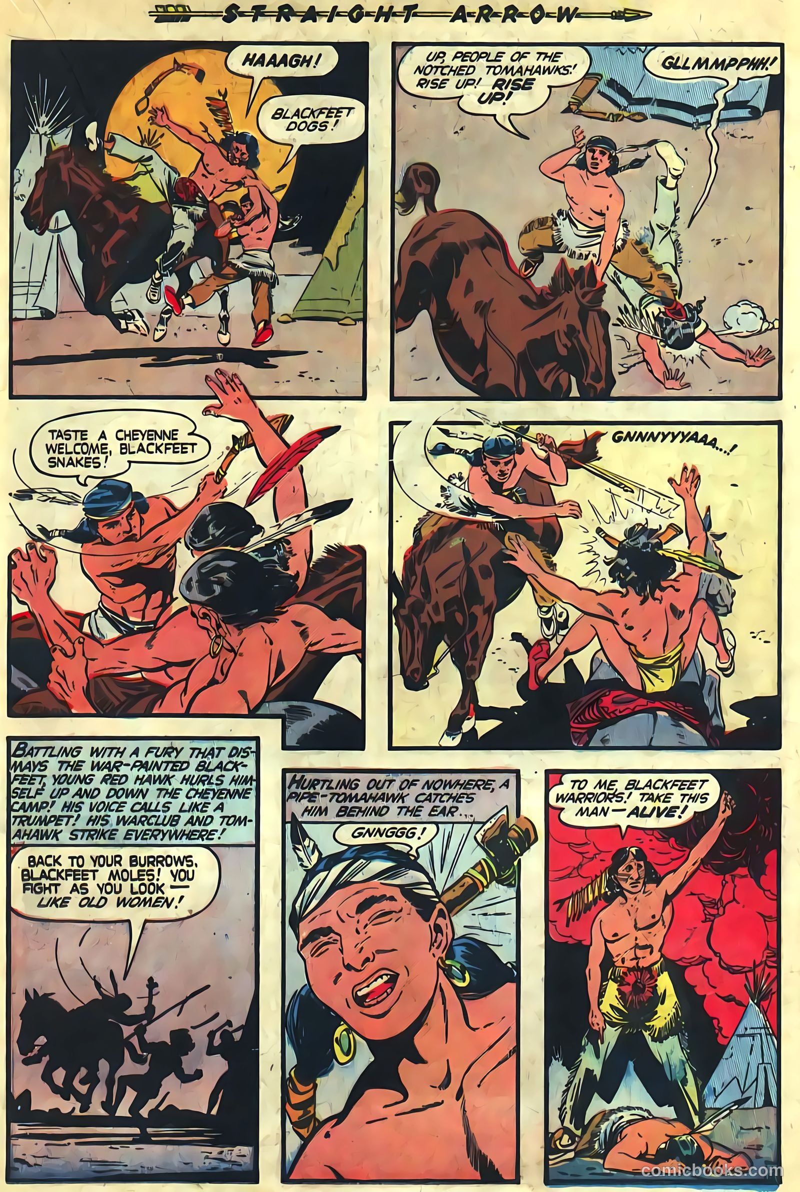 Straight Arrow #6 (1950) — page 19 of 36
