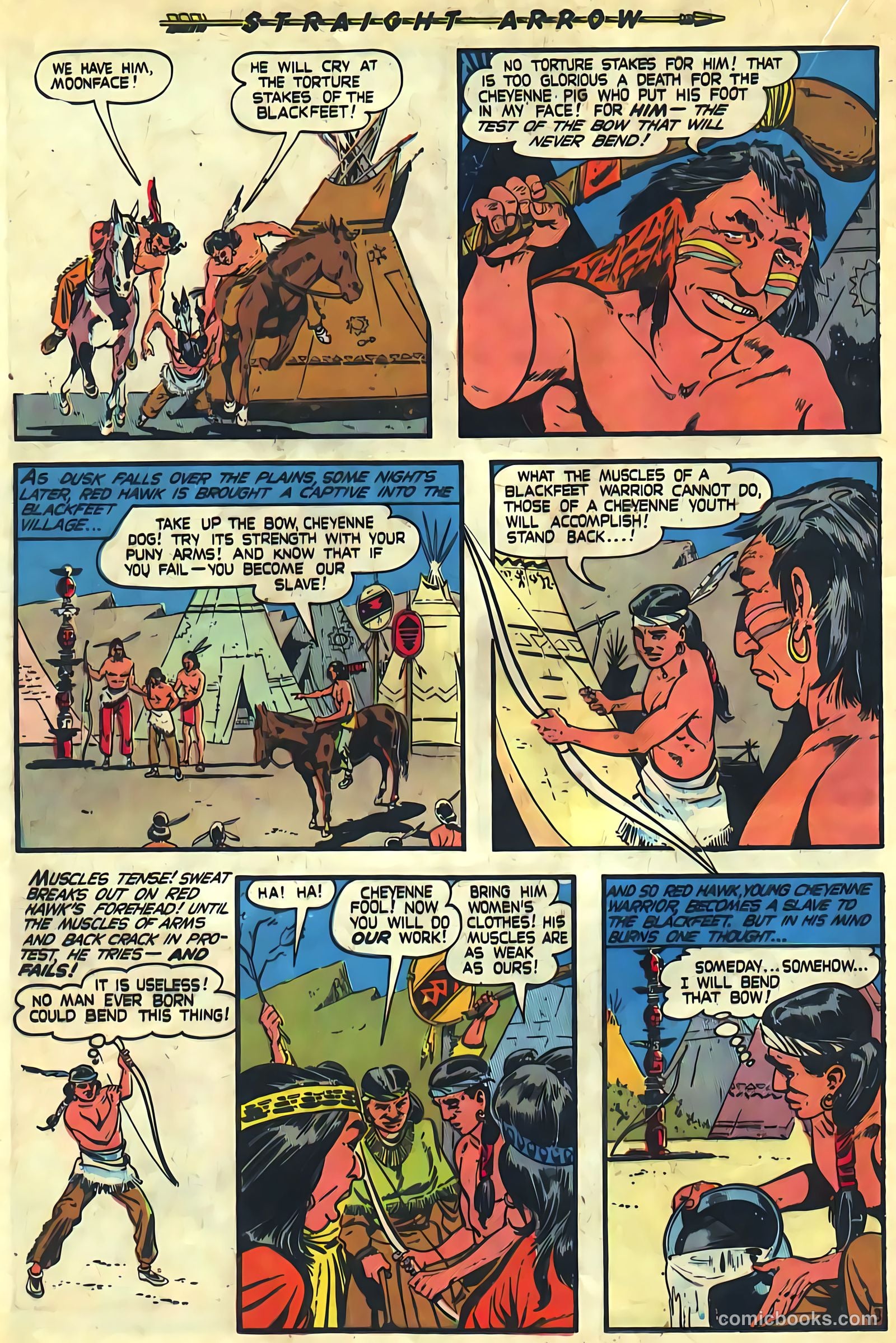 Straight Arrow #6 (1950) — page 20 of 36