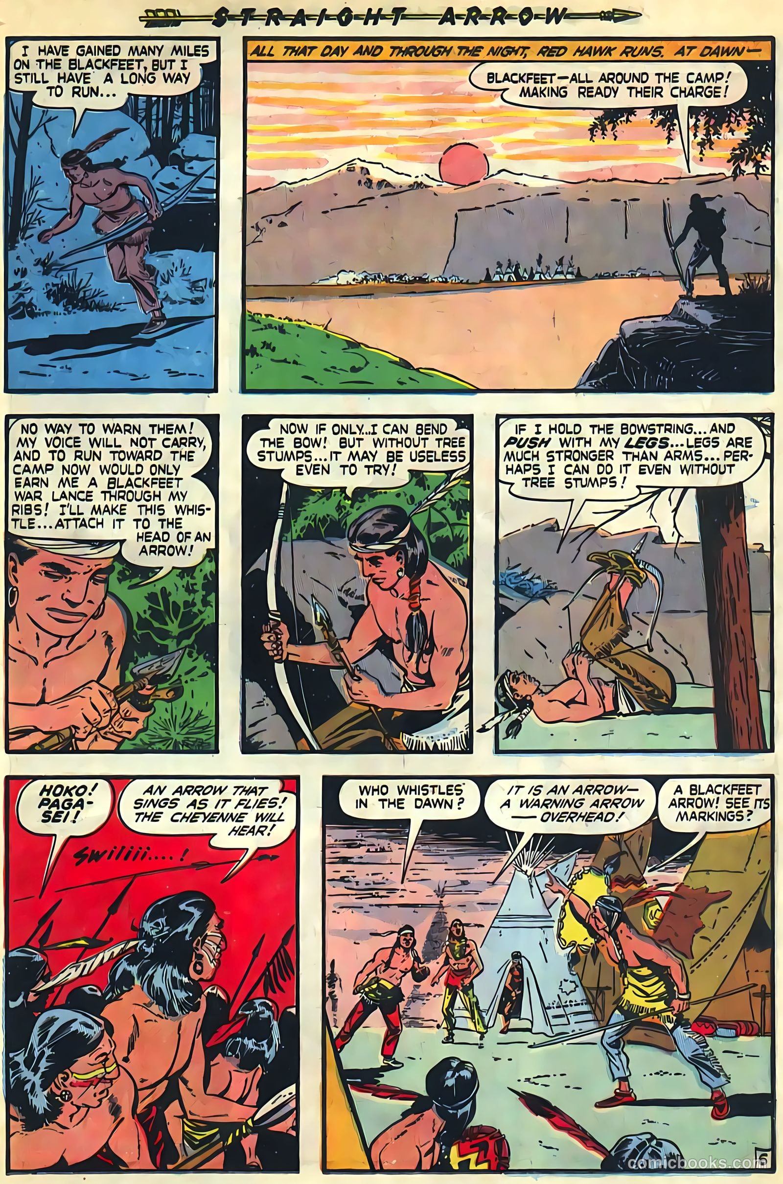 Straight Arrow #6 (1950) — page 23 of 36