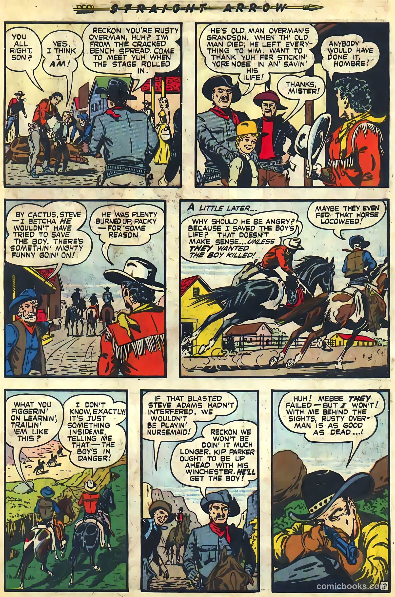 Straight Arrow #6 (1950) — page 27 of 36