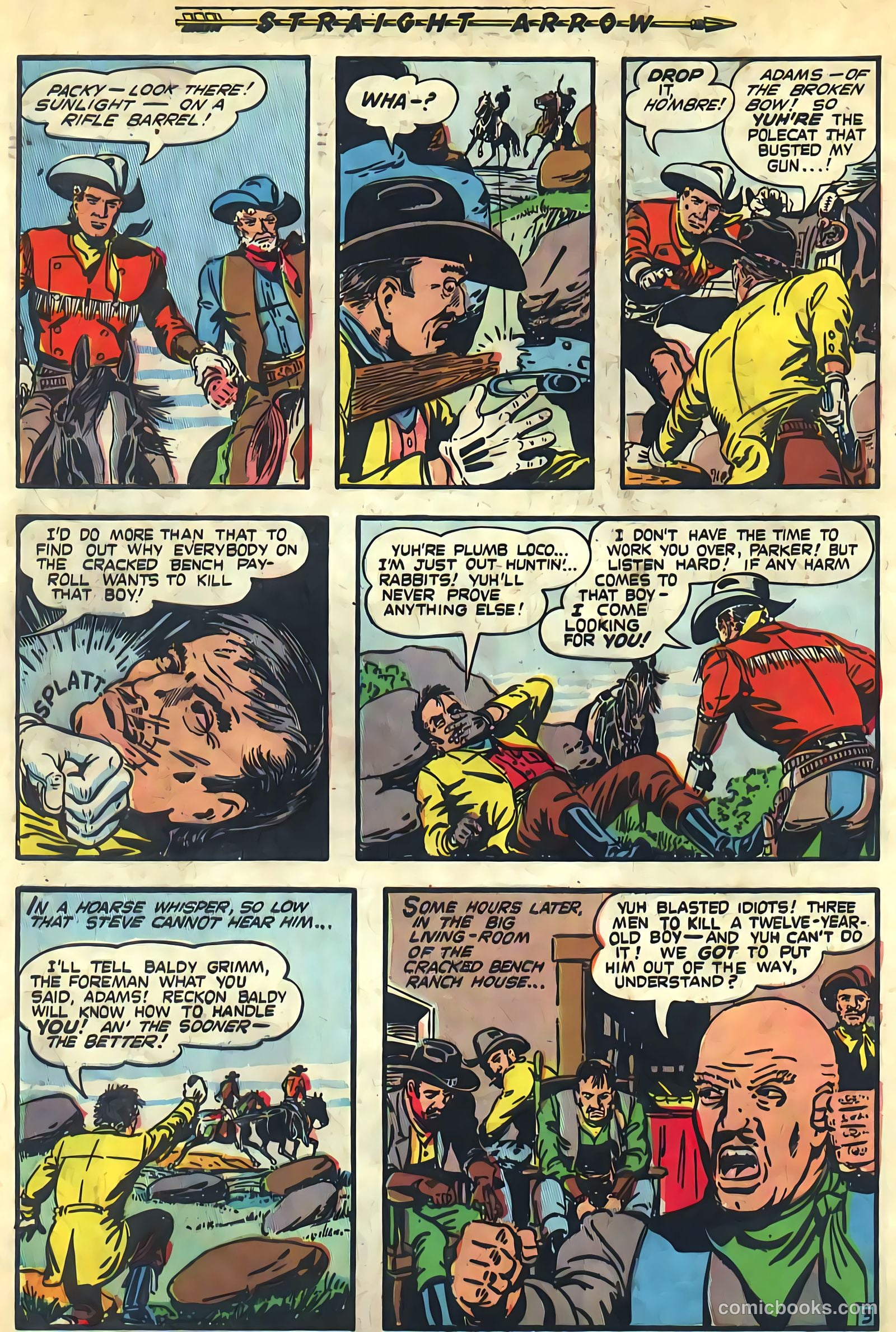 Straight Arrow #6 (1950) — page 28 of 36