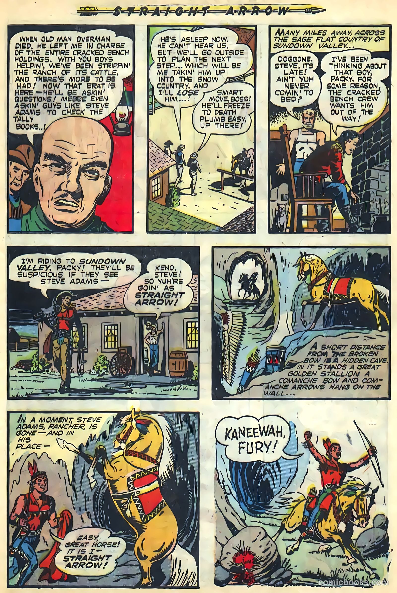 Straight Arrow #6 (1950) — page 29 of 36