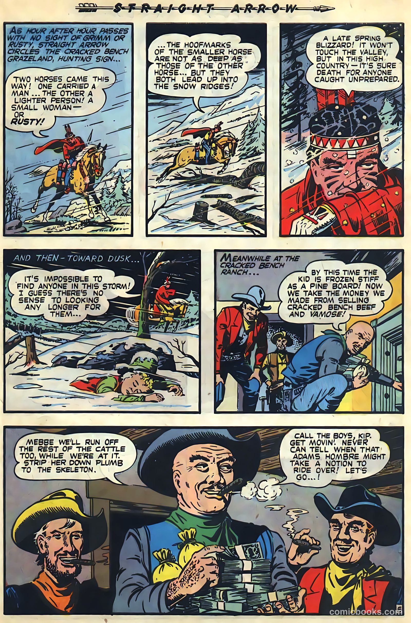 Straight Arrow #6 (1950) — page 31 of 36