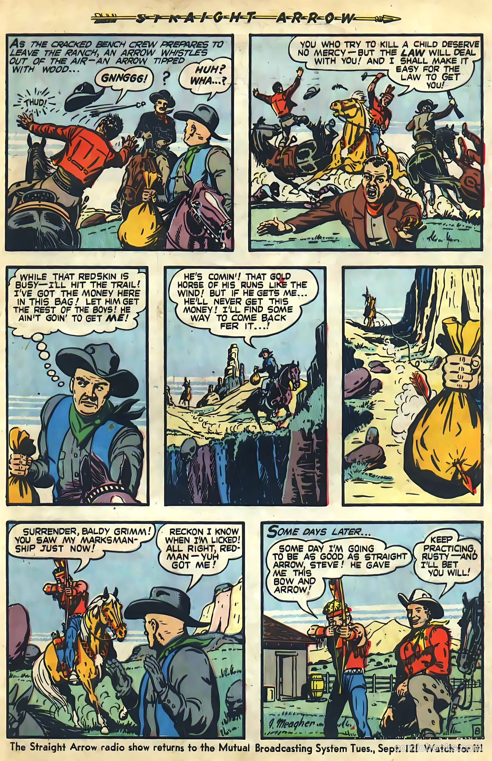 Straight Arrow #6 (1950) — page 33 of 36