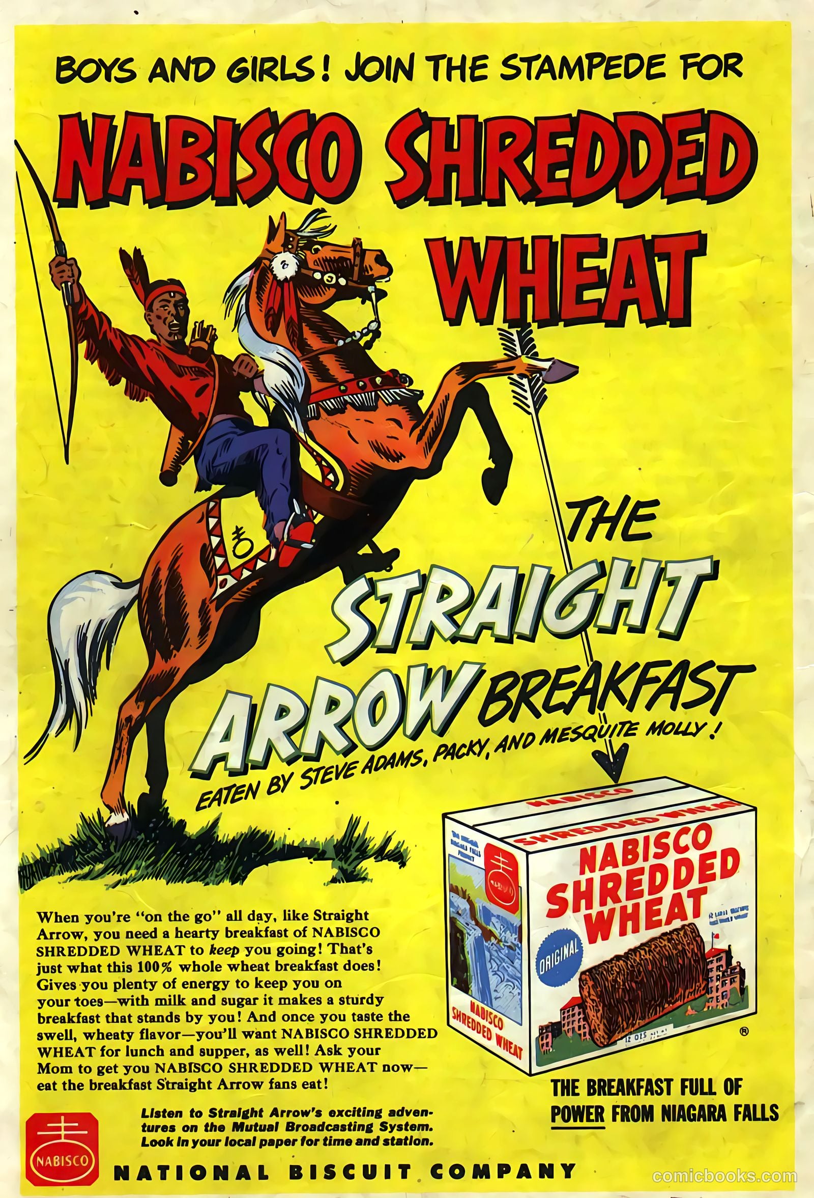 Straight Arrow #6 (1950) — page 36 of 36