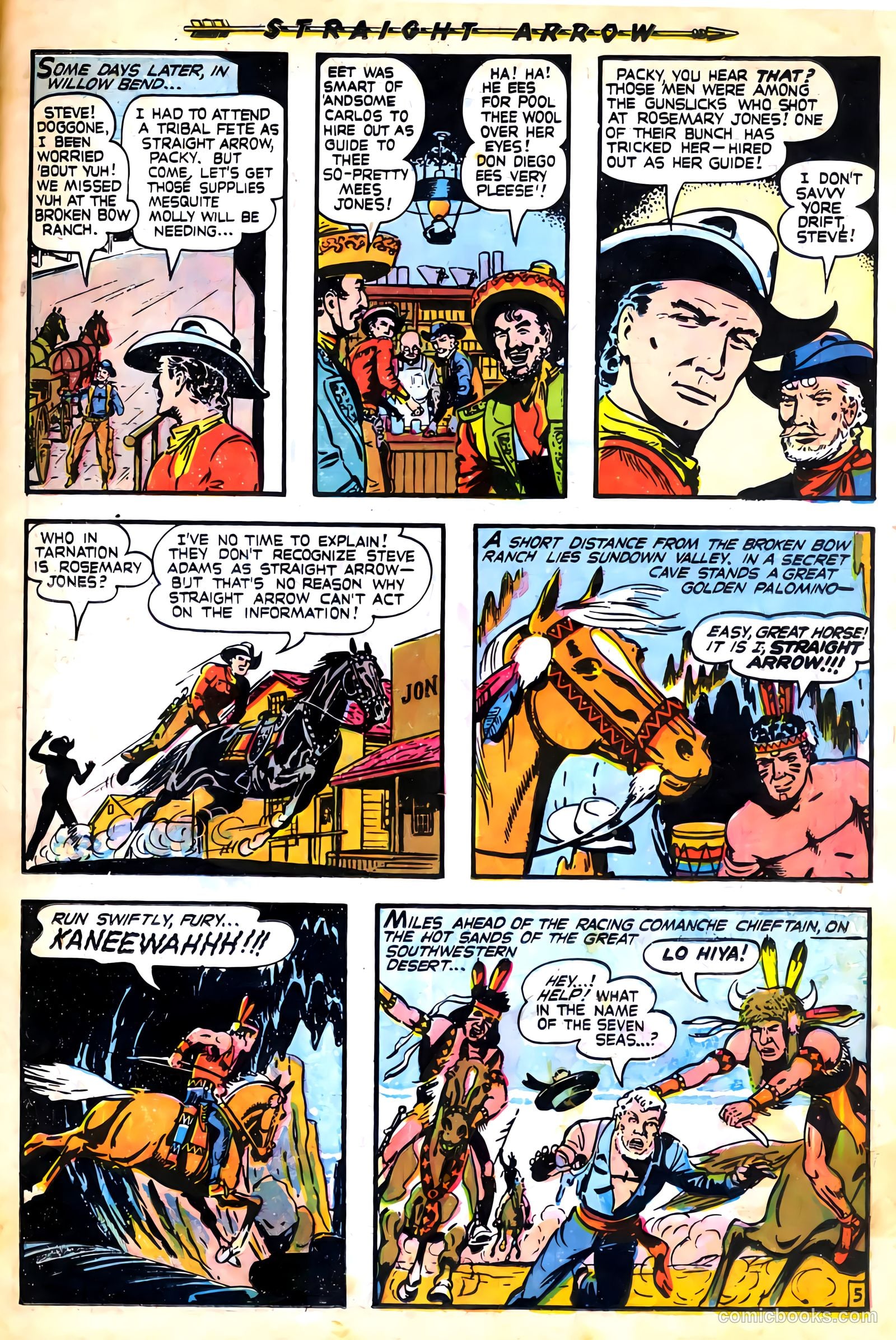 Straight Arrow #7 (1950) — page 15 of 36