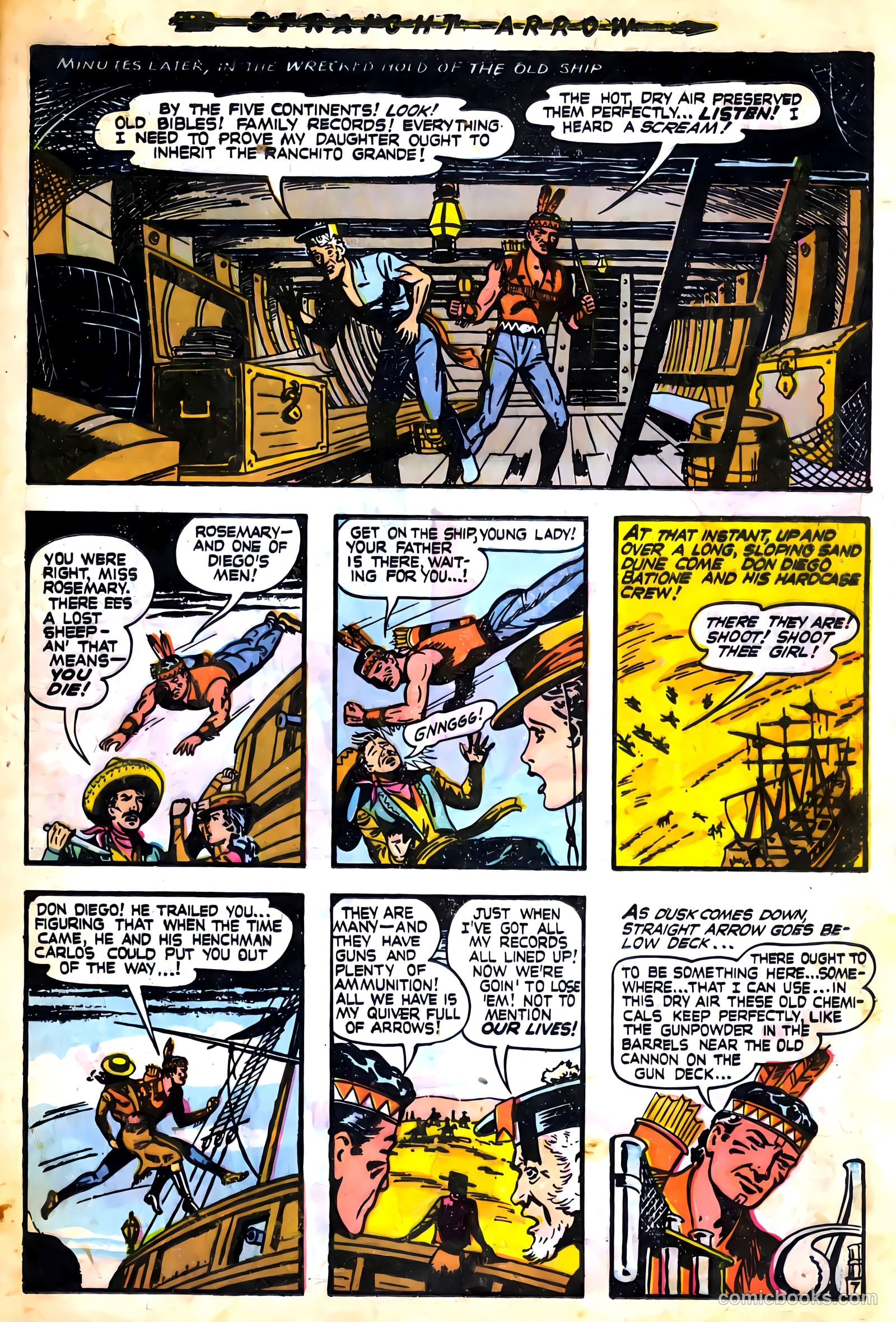 Straight Arrow #7 (1950) — page 17 of 36