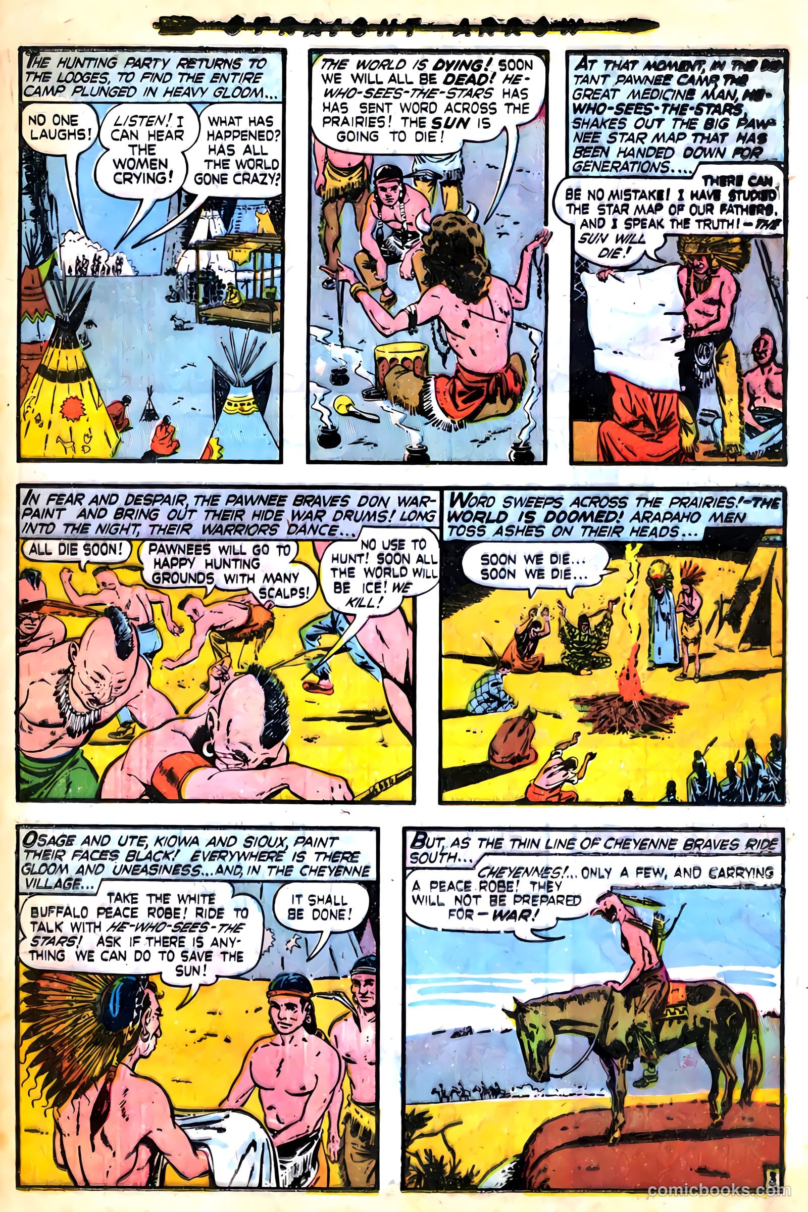 Straight Arrow #7 (1950) — page 21 of 36