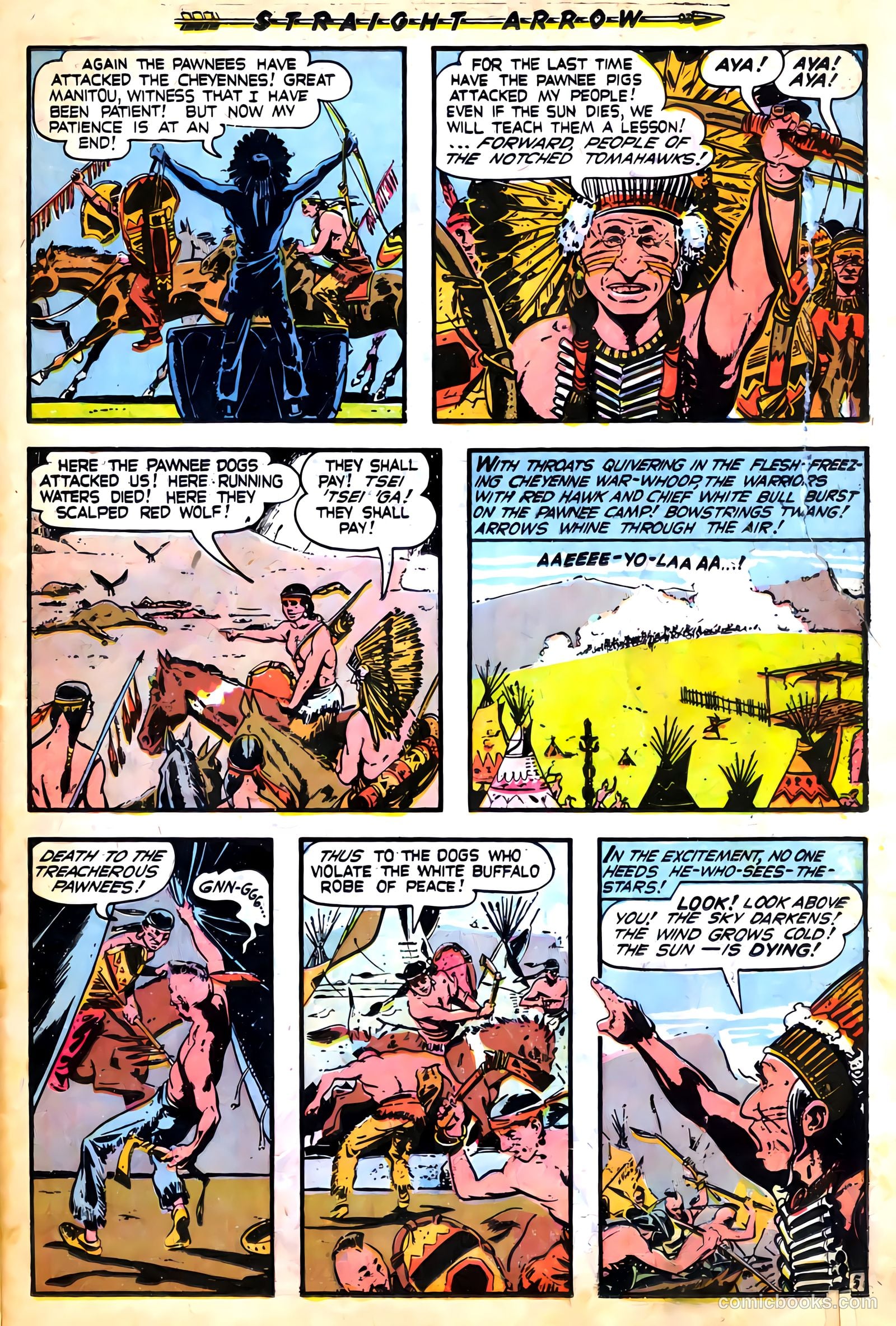 Straight Arrow #7 (1950) — page 23 of 36