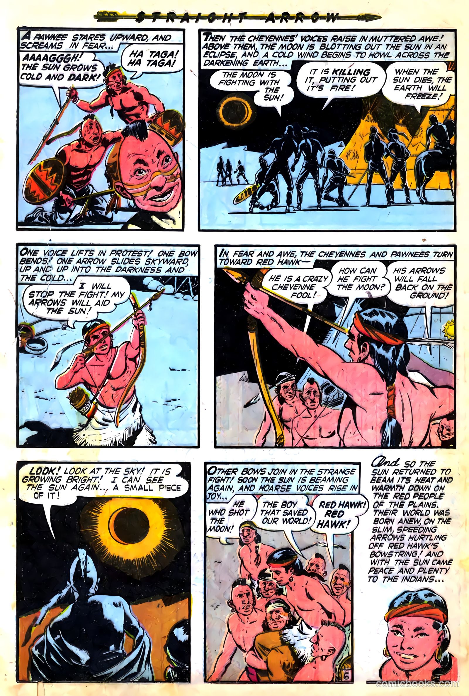 Straight Arrow #7 (1950) — page 24 of 36