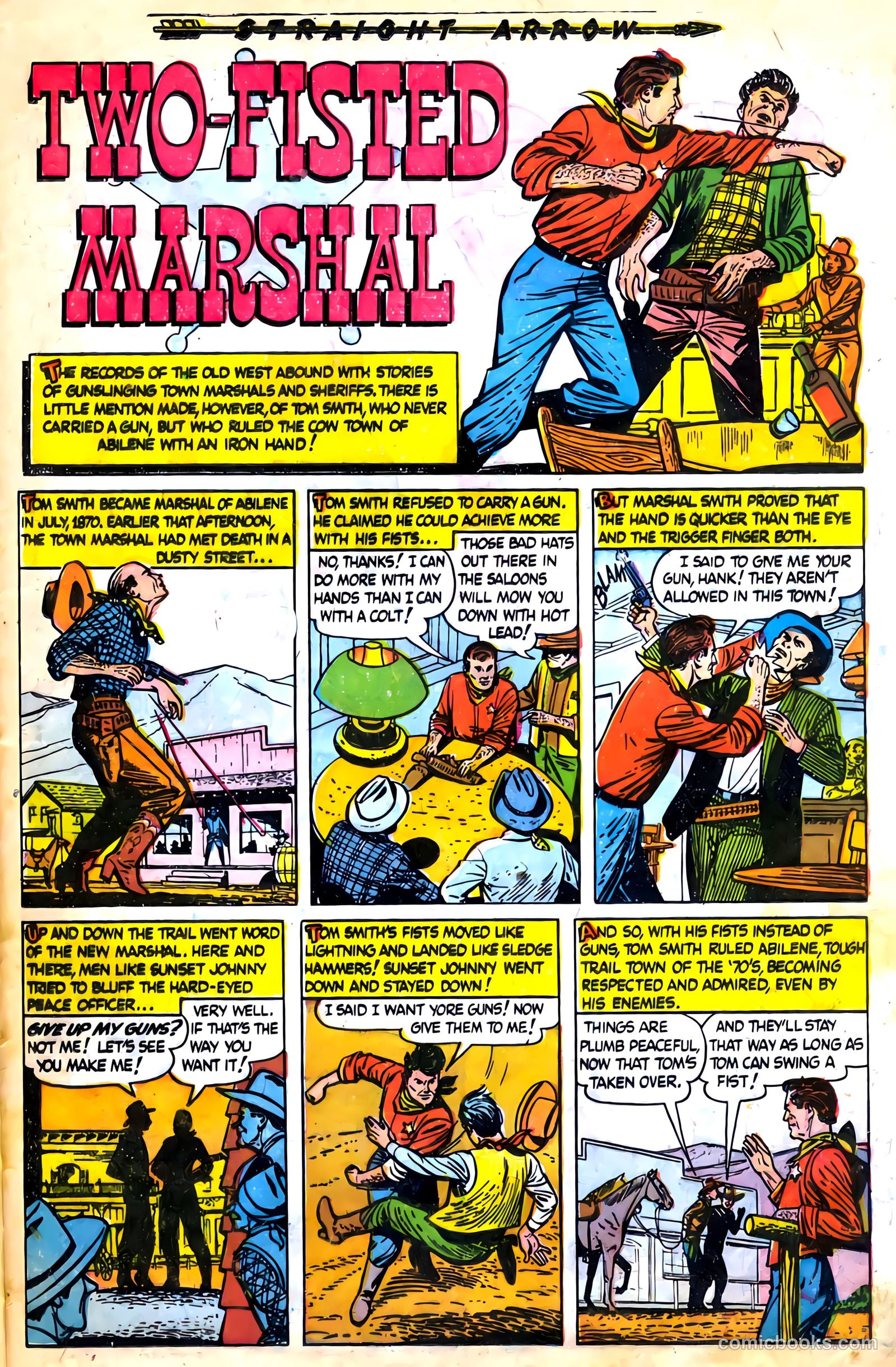 Straight Arrow #7 (1950) — page 25 of 36