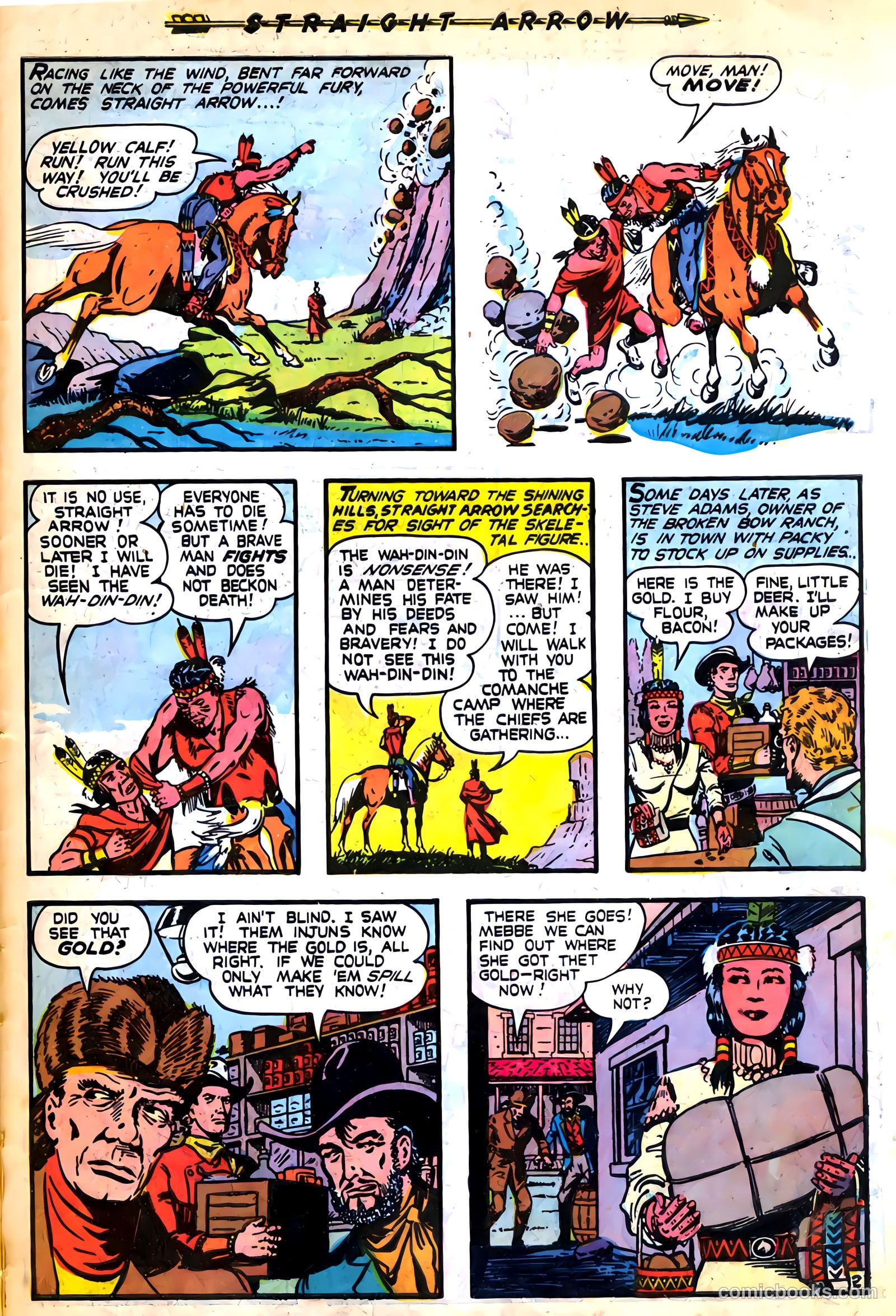 Straight Arrow #7 (1950) — page 27 of 36