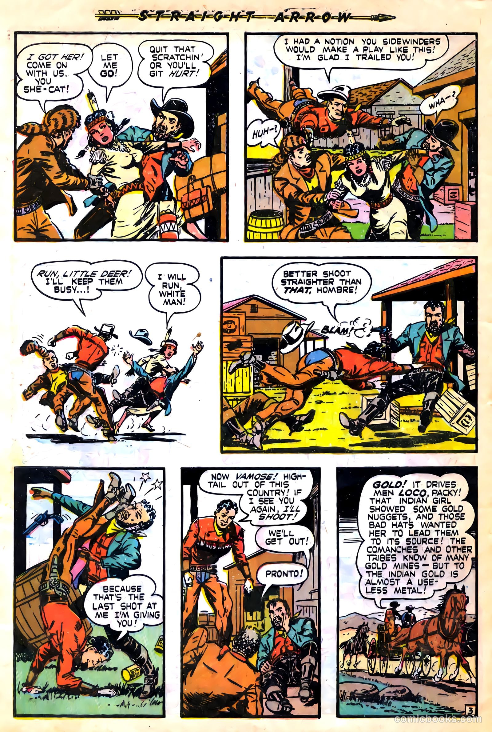 Straight Arrow #7 (1950) — page 28 of 36