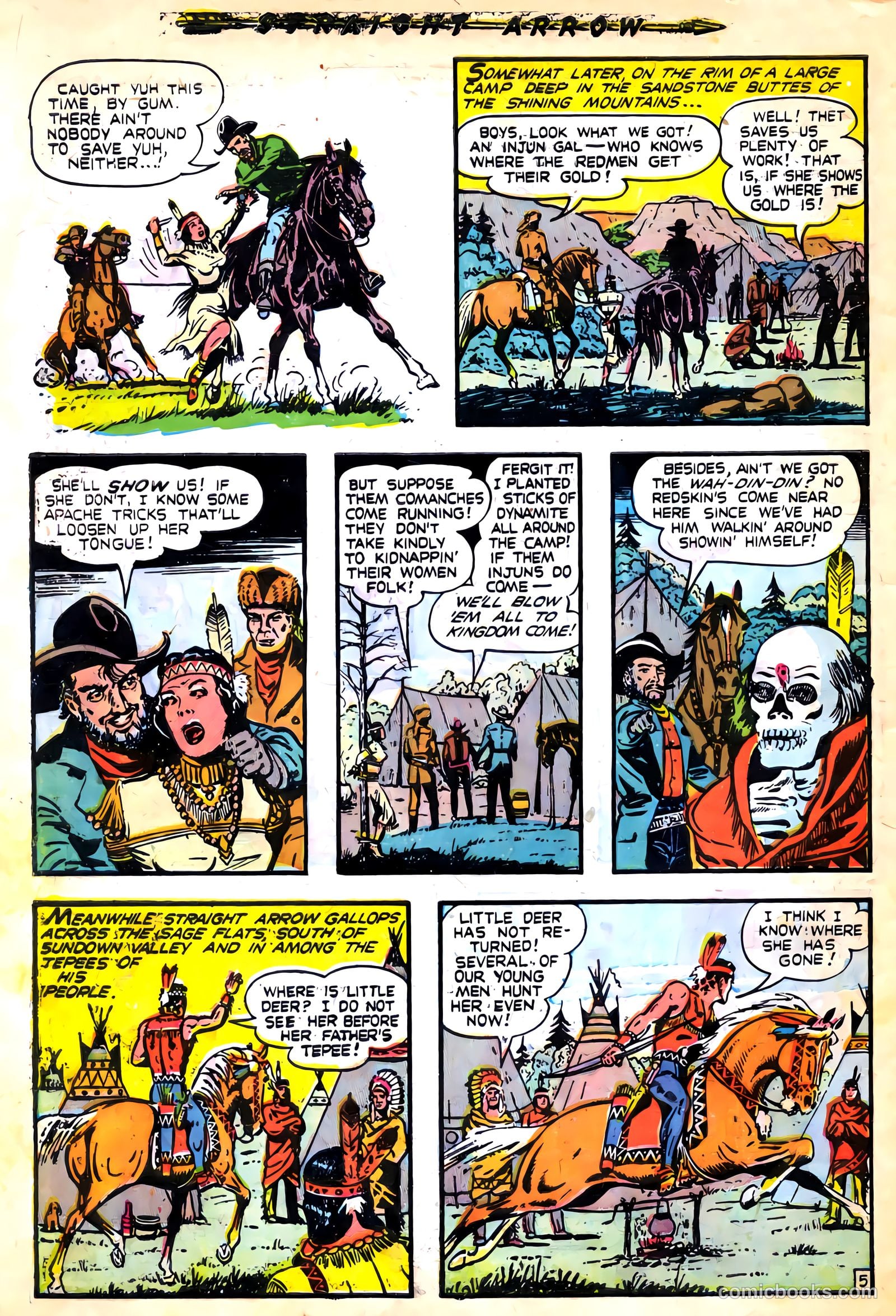 Straight Arrow #7 (1950) — page 30 of 36