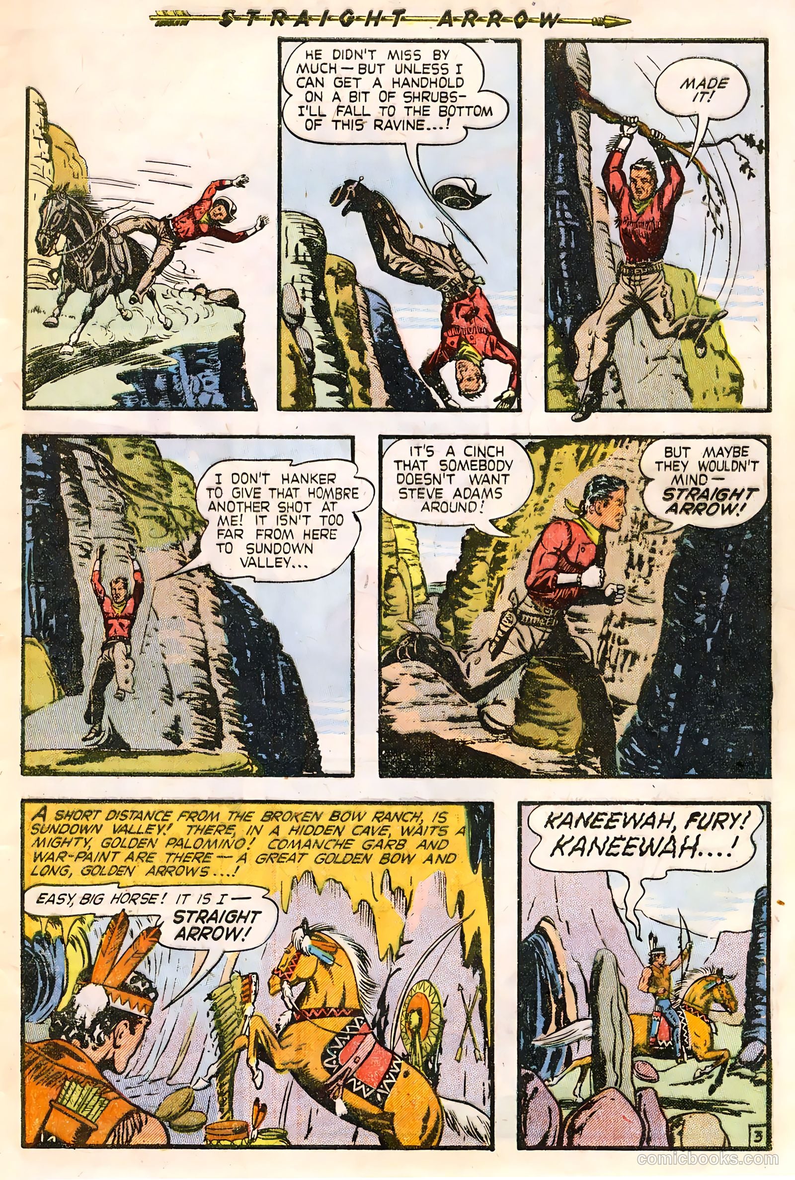 Straight Arrow #8 (1950) — page 5 of 36