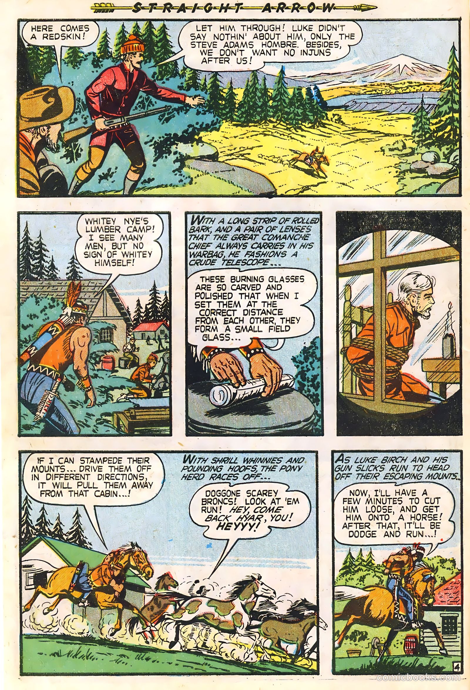 Straight Arrow #8 (1950) — page 6 of 36
