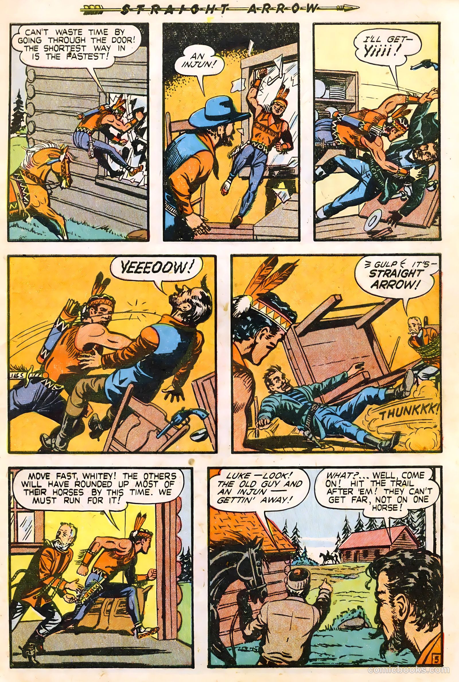 Straight Arrow #8 (1950) — page 7 of 36