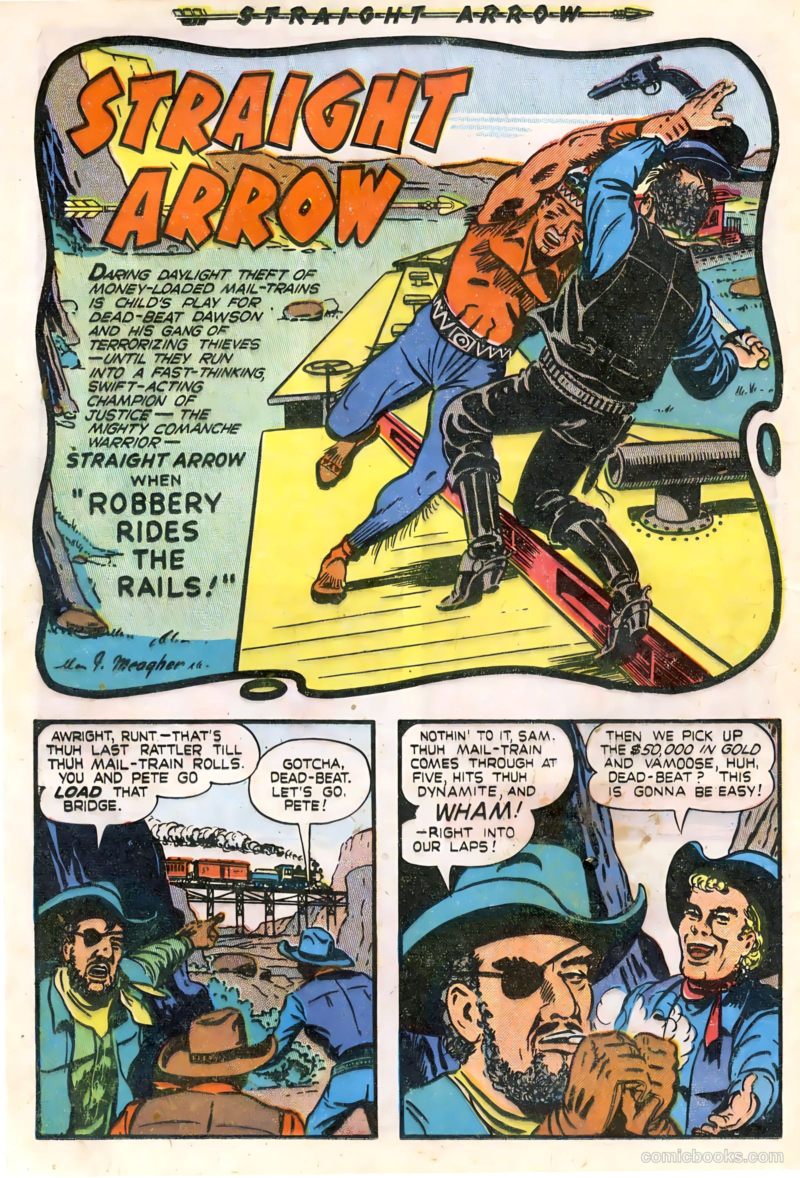 Straight Arrow #8 (1950) — page 12 of 36