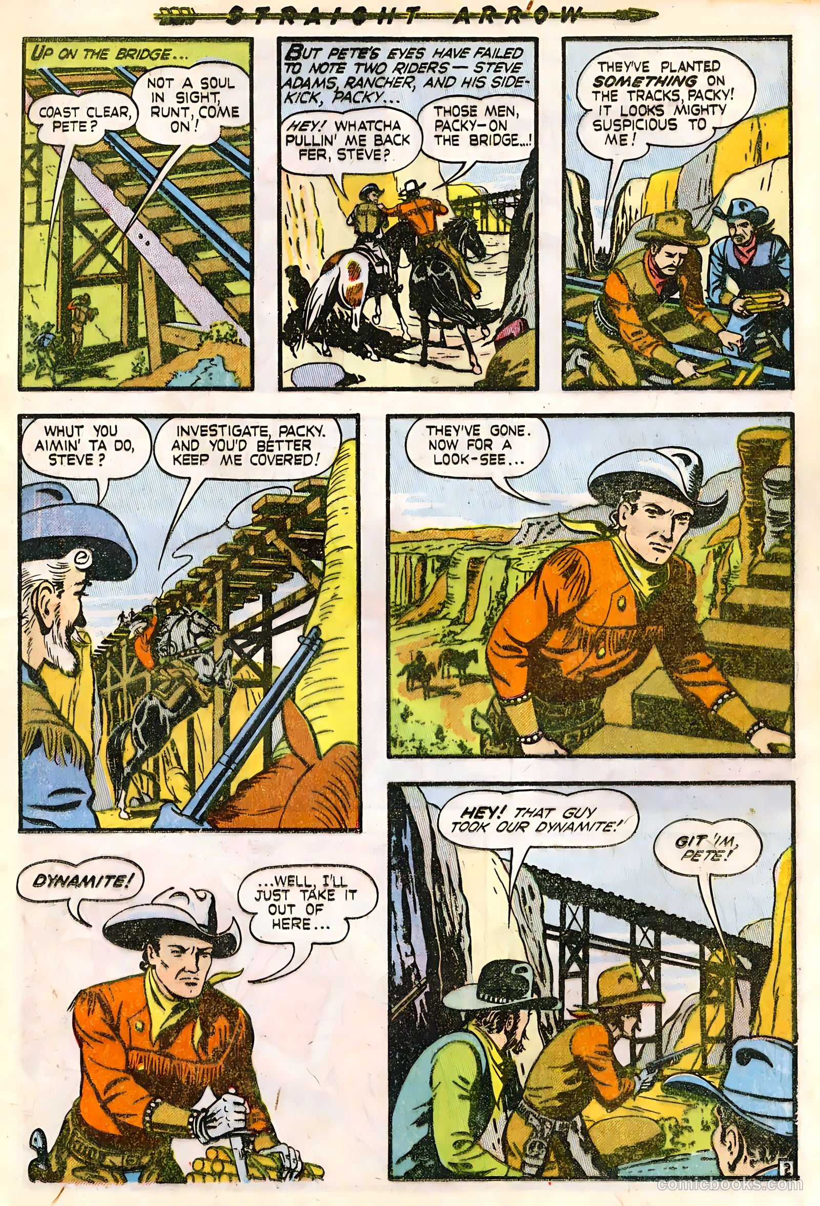 Straight Arrow #8 (1950) — page 13 of 36