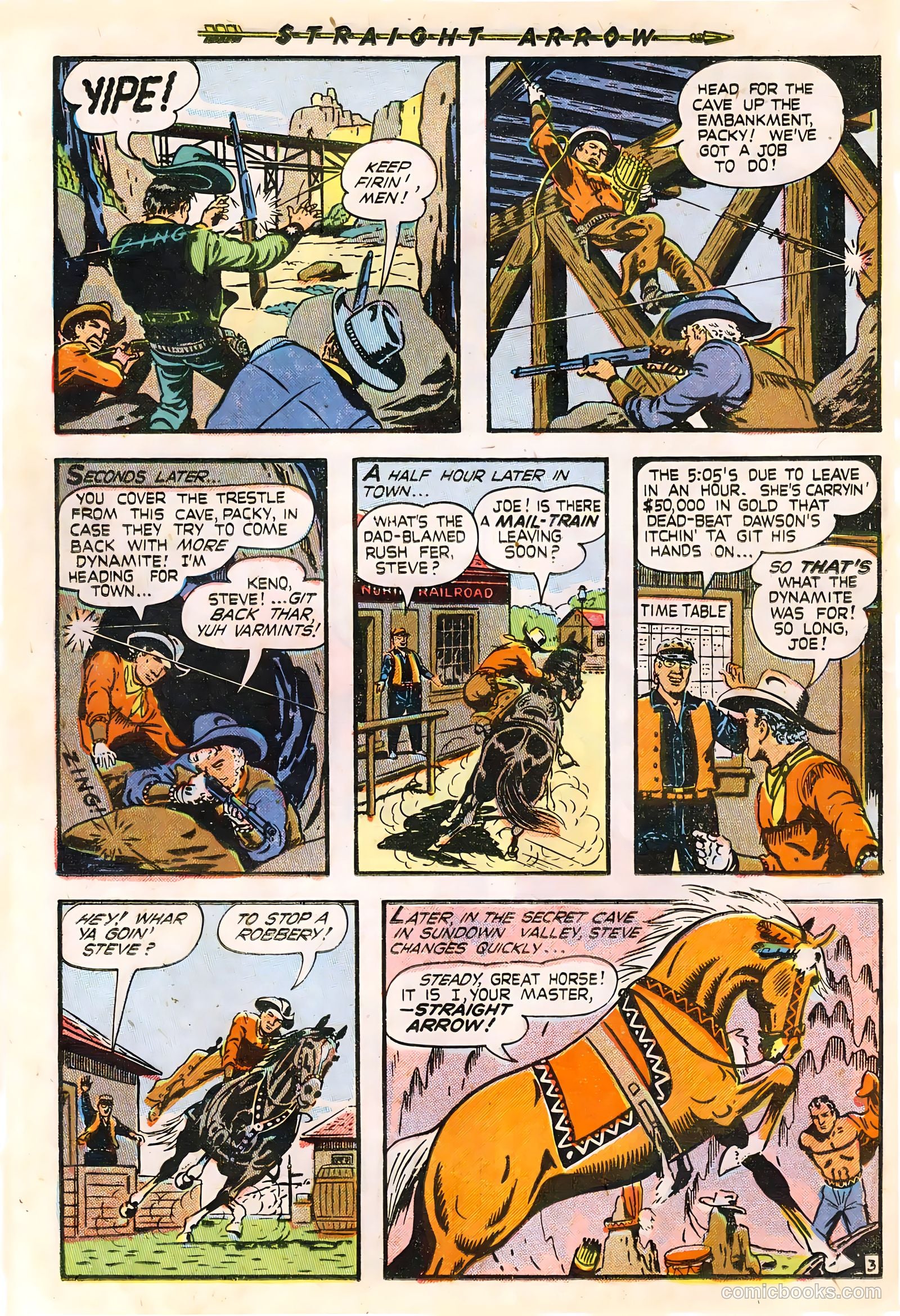 Straight Arrow #8 (1950) — page 14 of 36