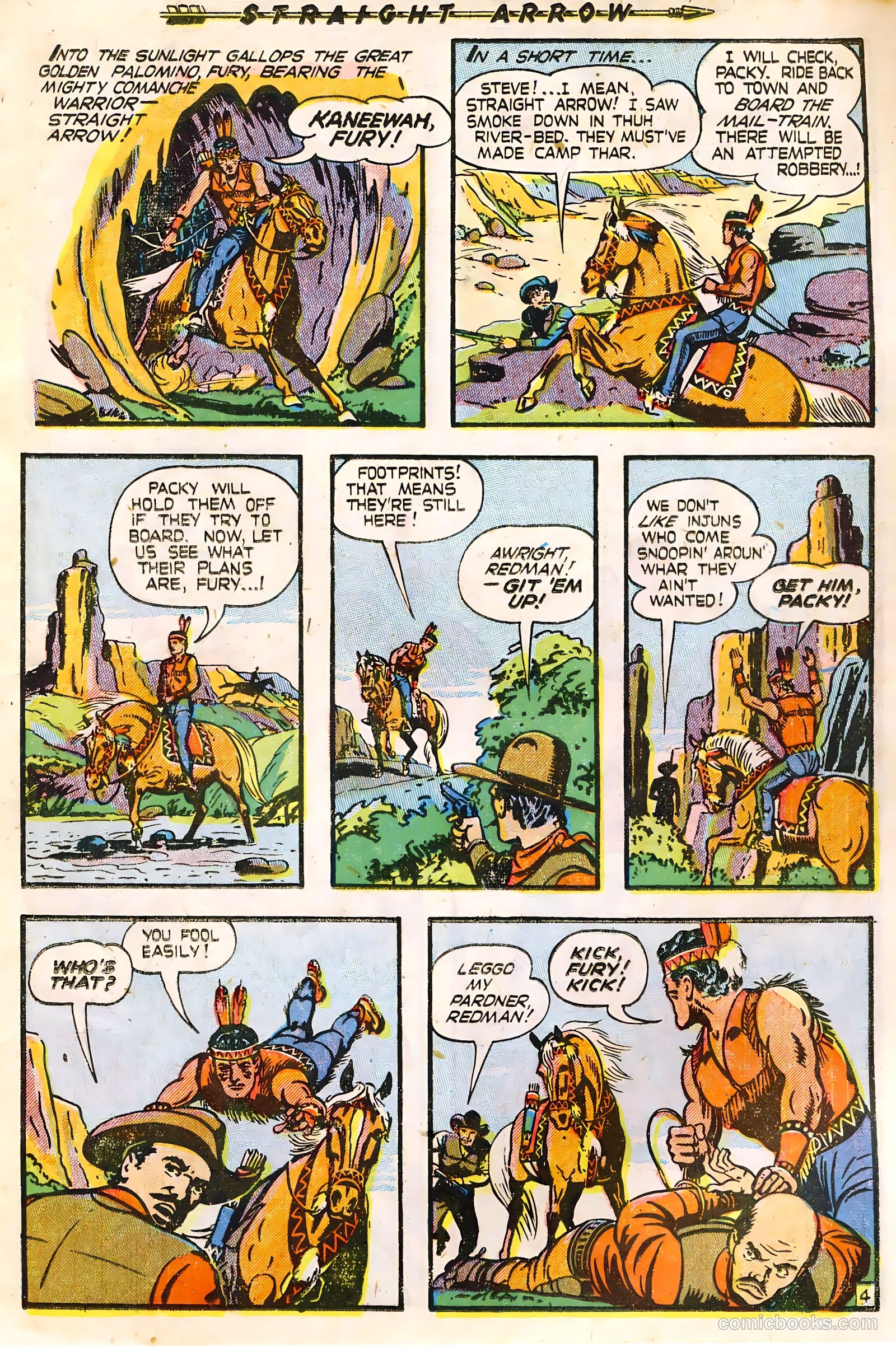 Straight Arrow #8 (1950) — page 15 of 36