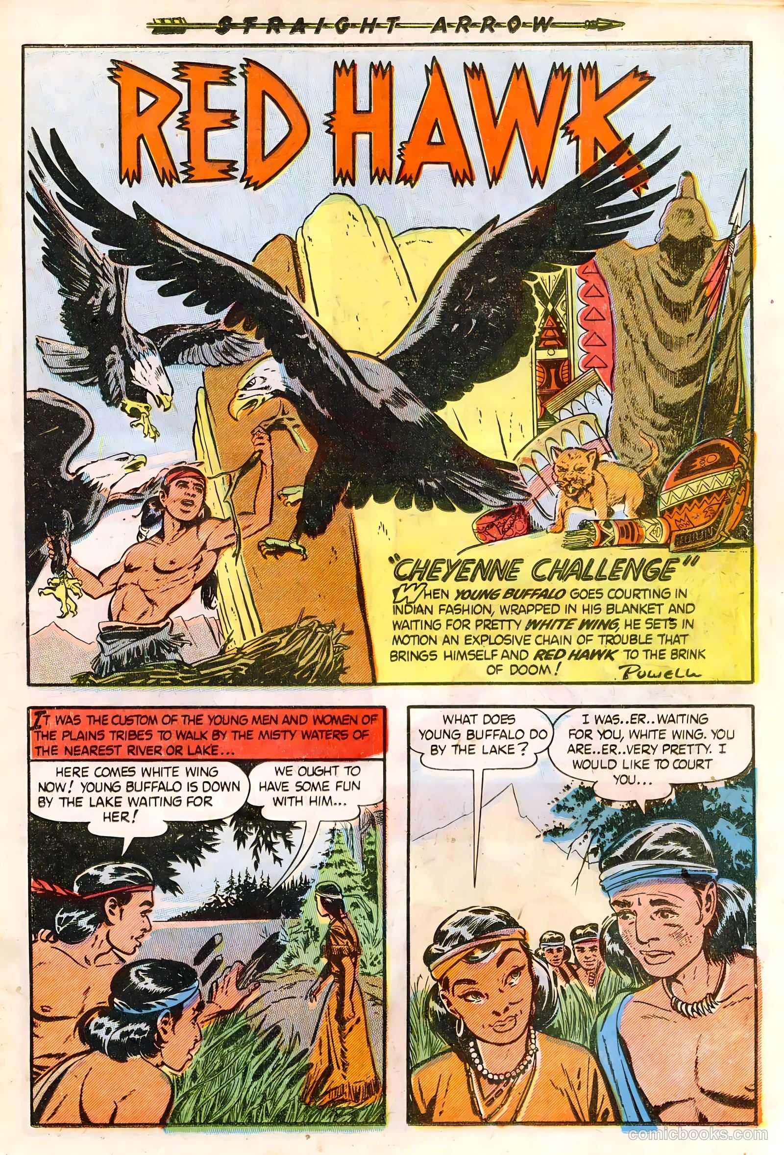 Straight Arrow #8 (1950) — page 19 of 36