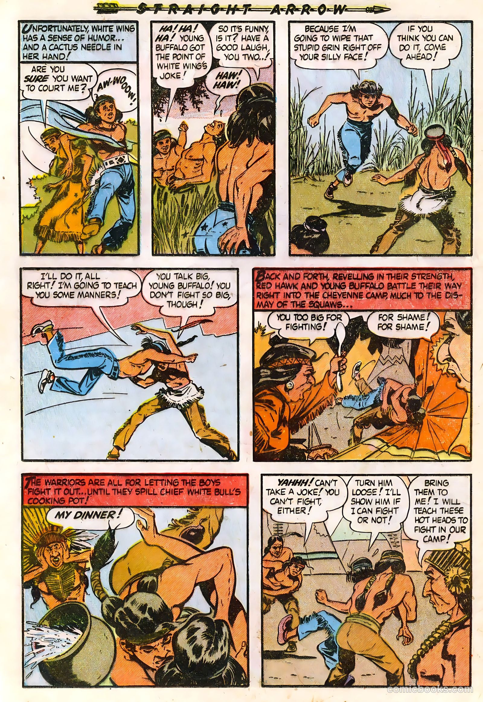 Straight Arrow #8 (1950) — page 20 of 36