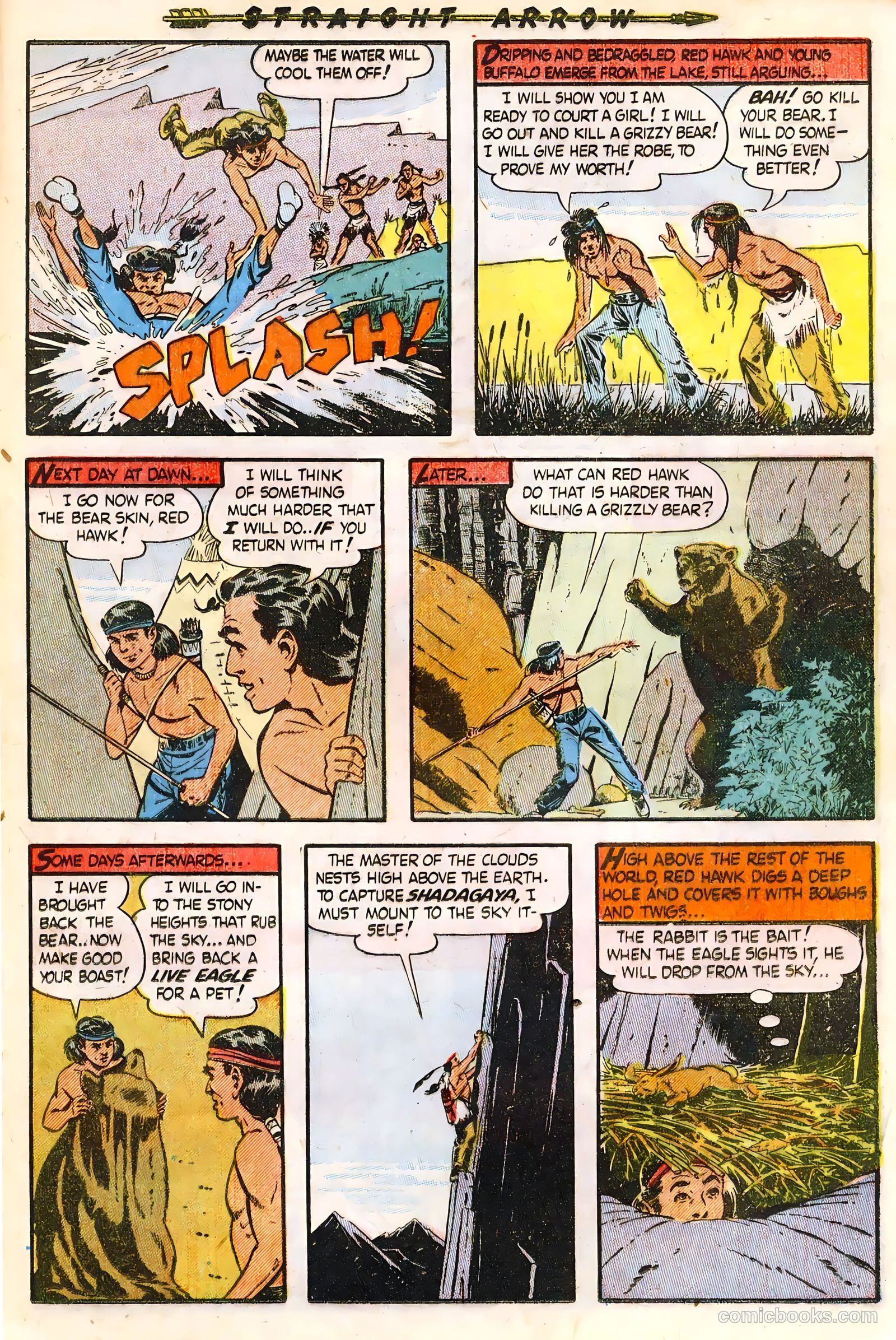 Straight Arrow #8 (1950) — page 21 of 36