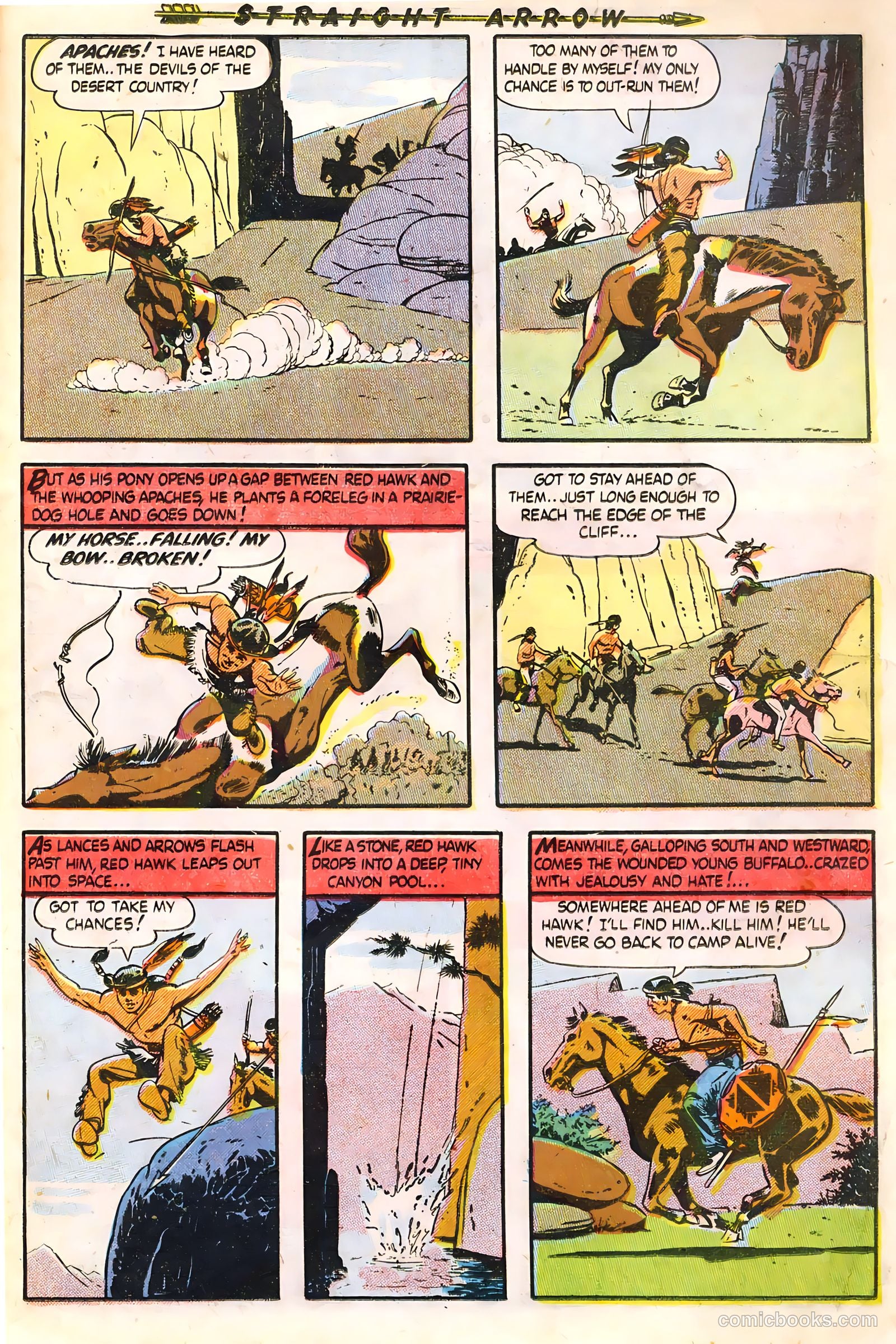 Straight Arrow #8 (1950) — page 23 of 36