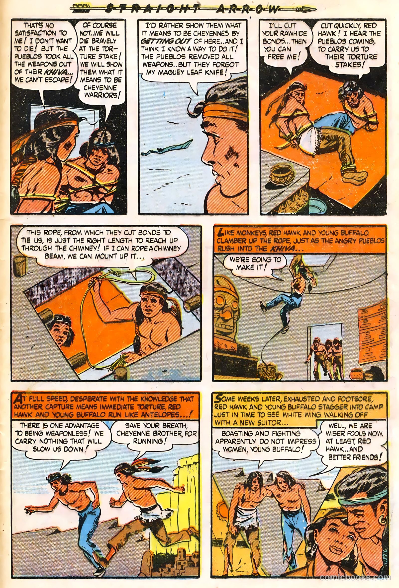 Straight Arrow #8 (1950) — page 25 of 36
