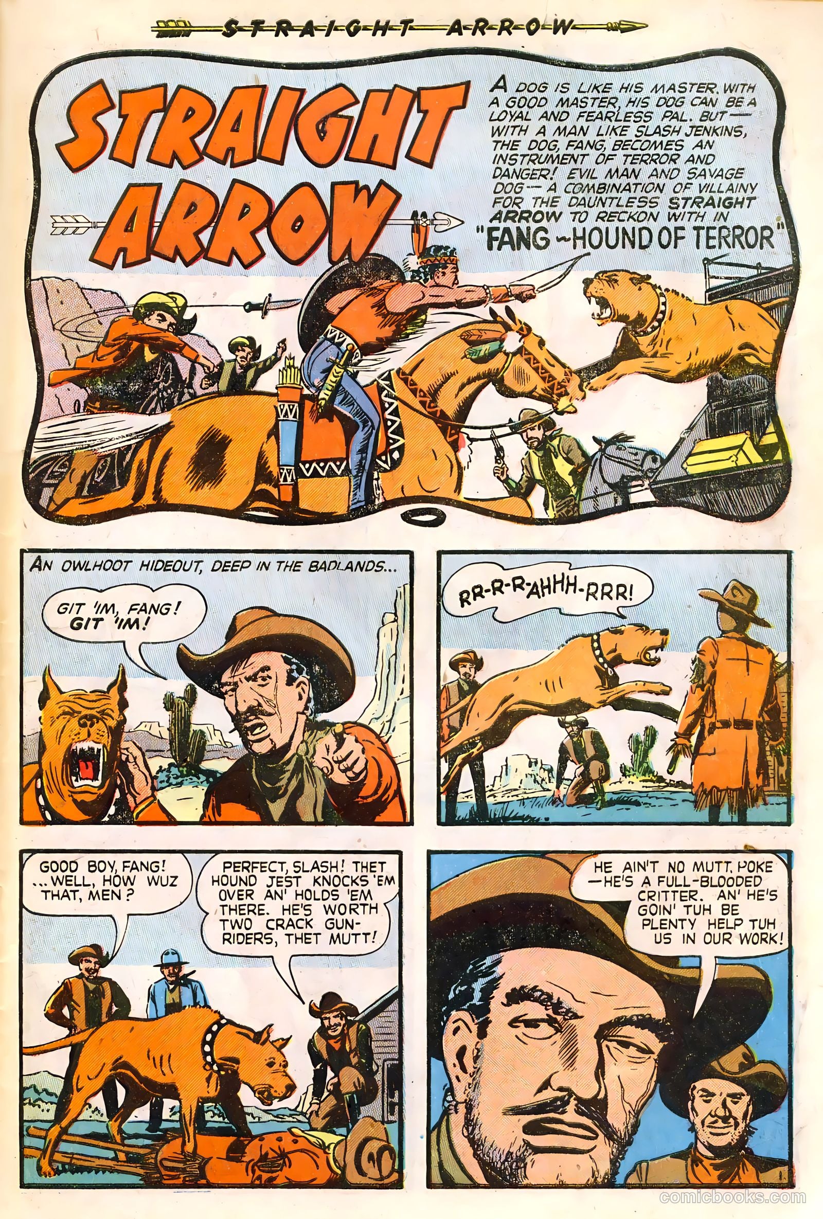 Straight Arrow #8 (1950) — page 27 of 36