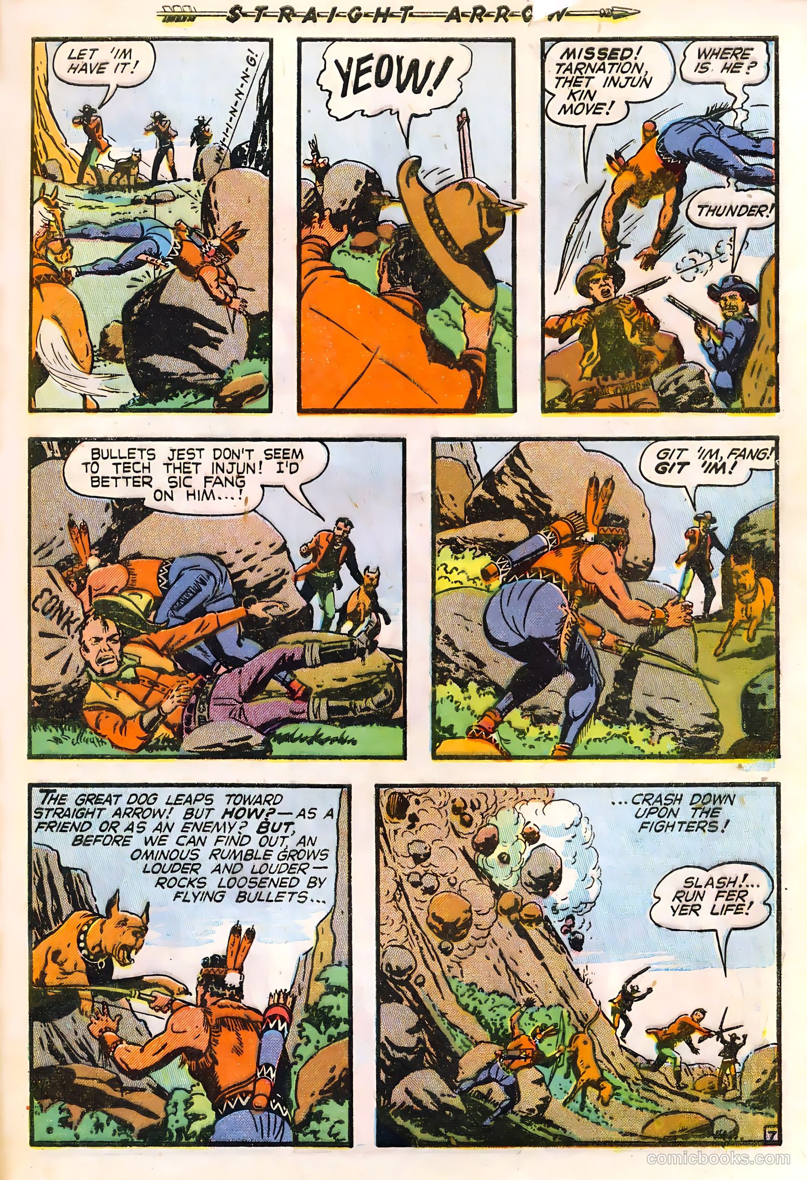 Straight Arrow #8 (1950) — page 33 of 36