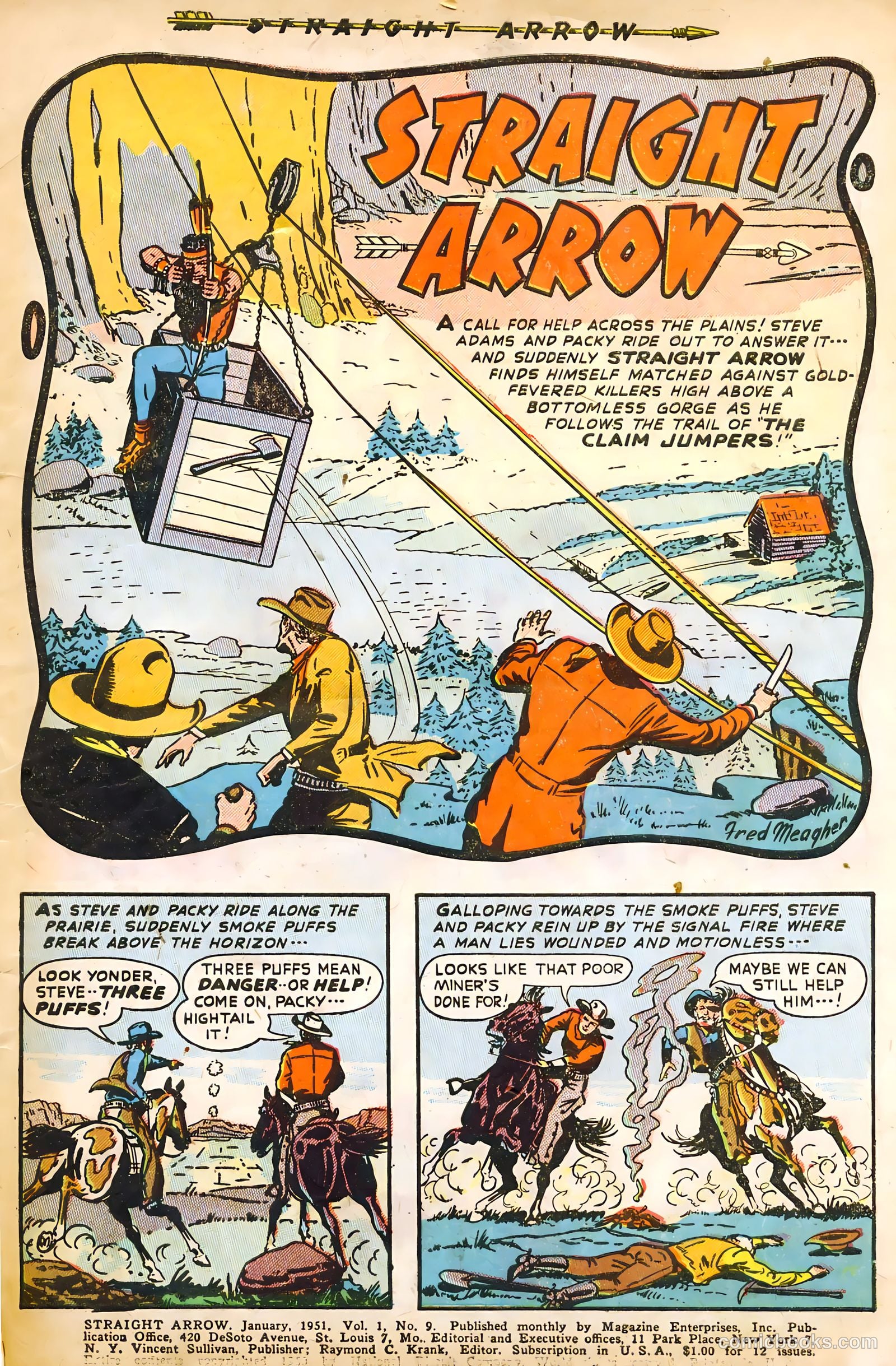 Straight Arrow #9 (1951) — page 3 of 36
