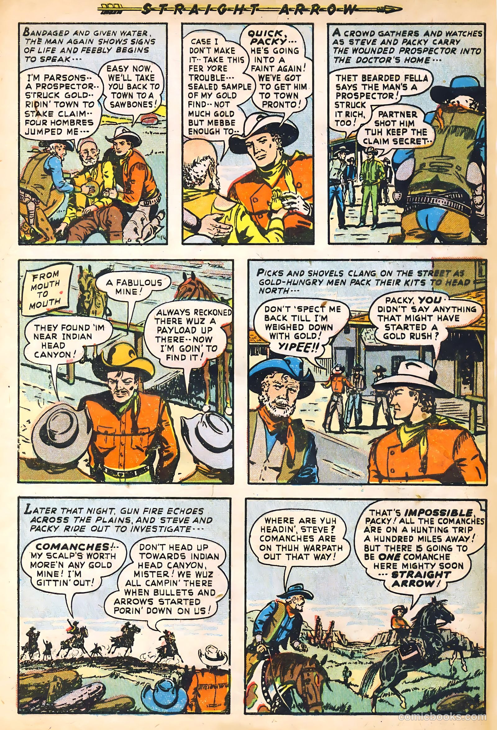 Straight Arrow #9 (1951) — page 4 of 36
